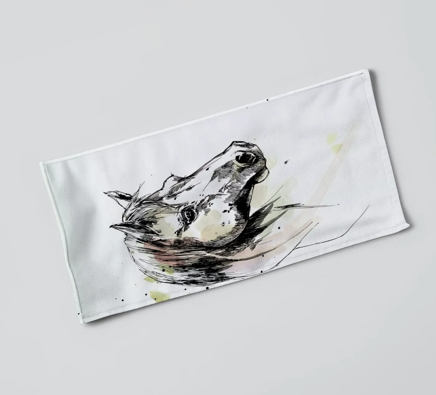 Pete badhanddoek van WALLstories