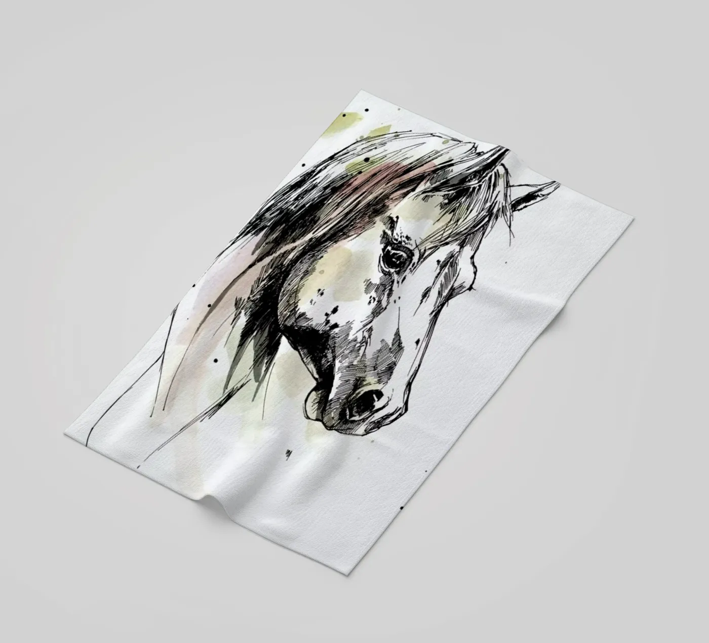 Pete beach towel by WALLstories