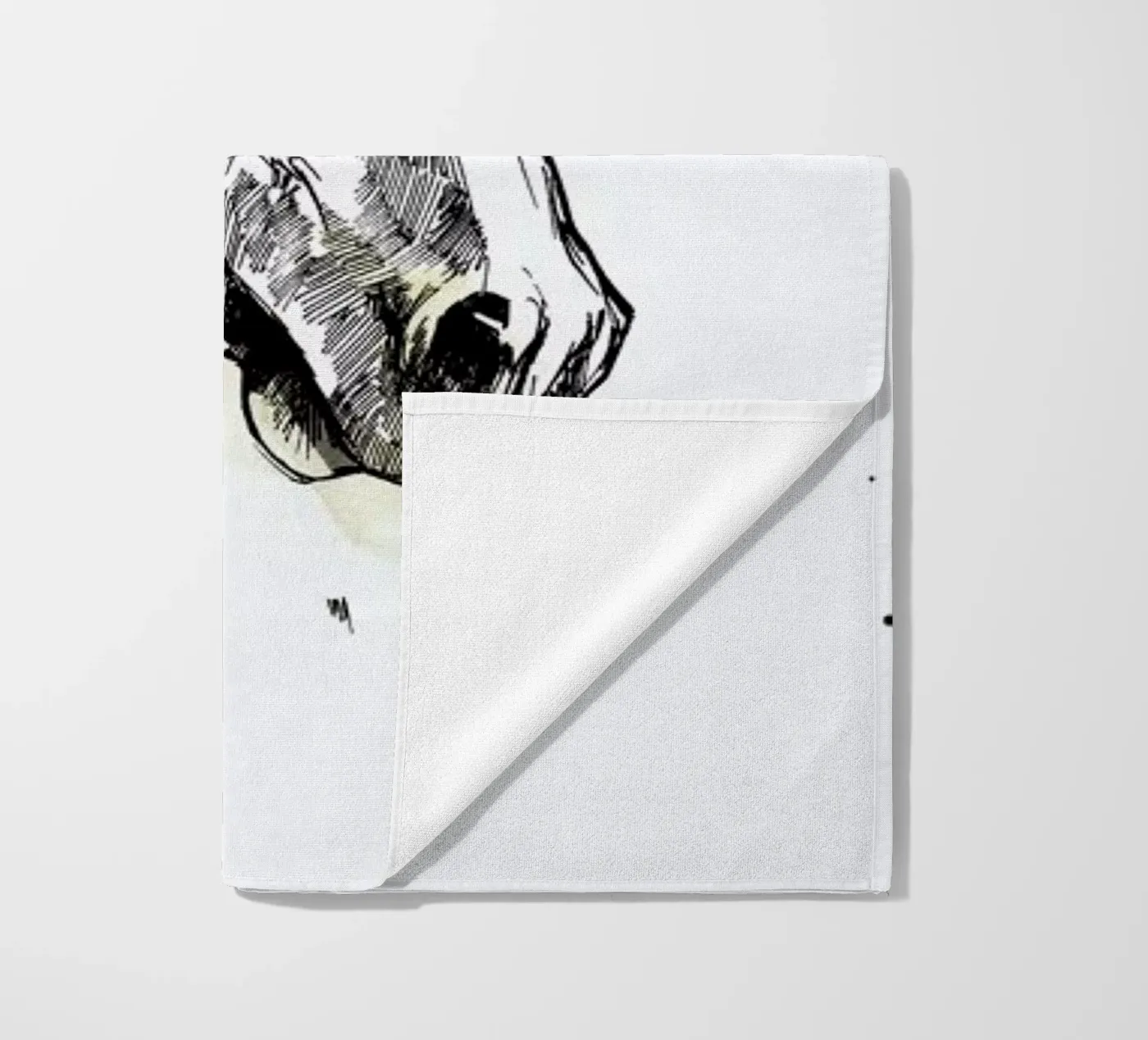 Pete beach towel by WALLstories