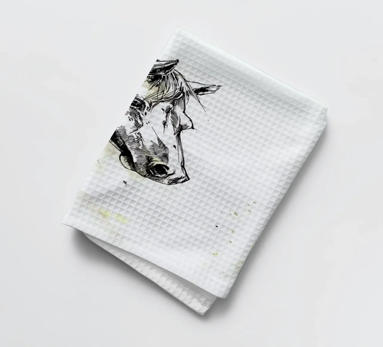 Pete tea towel by WALLstories