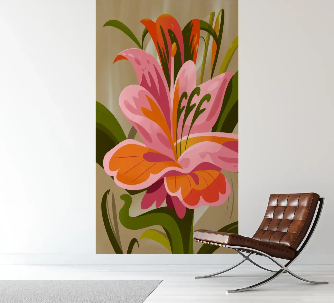 Bold Lily Bloom photo wallpaper by Kamera Obskura