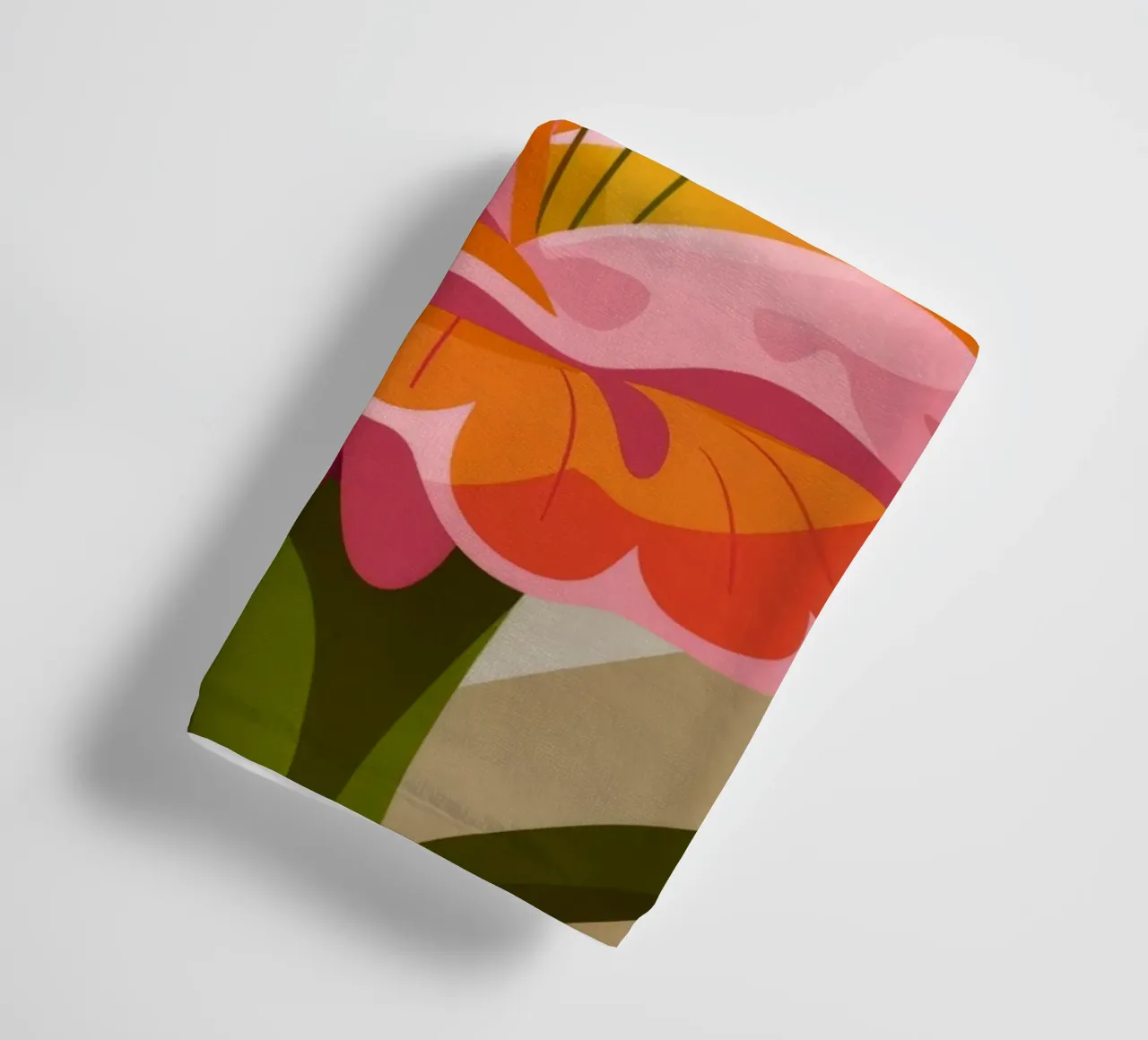 Bold Lily Bloom towel by Kamera Obskura