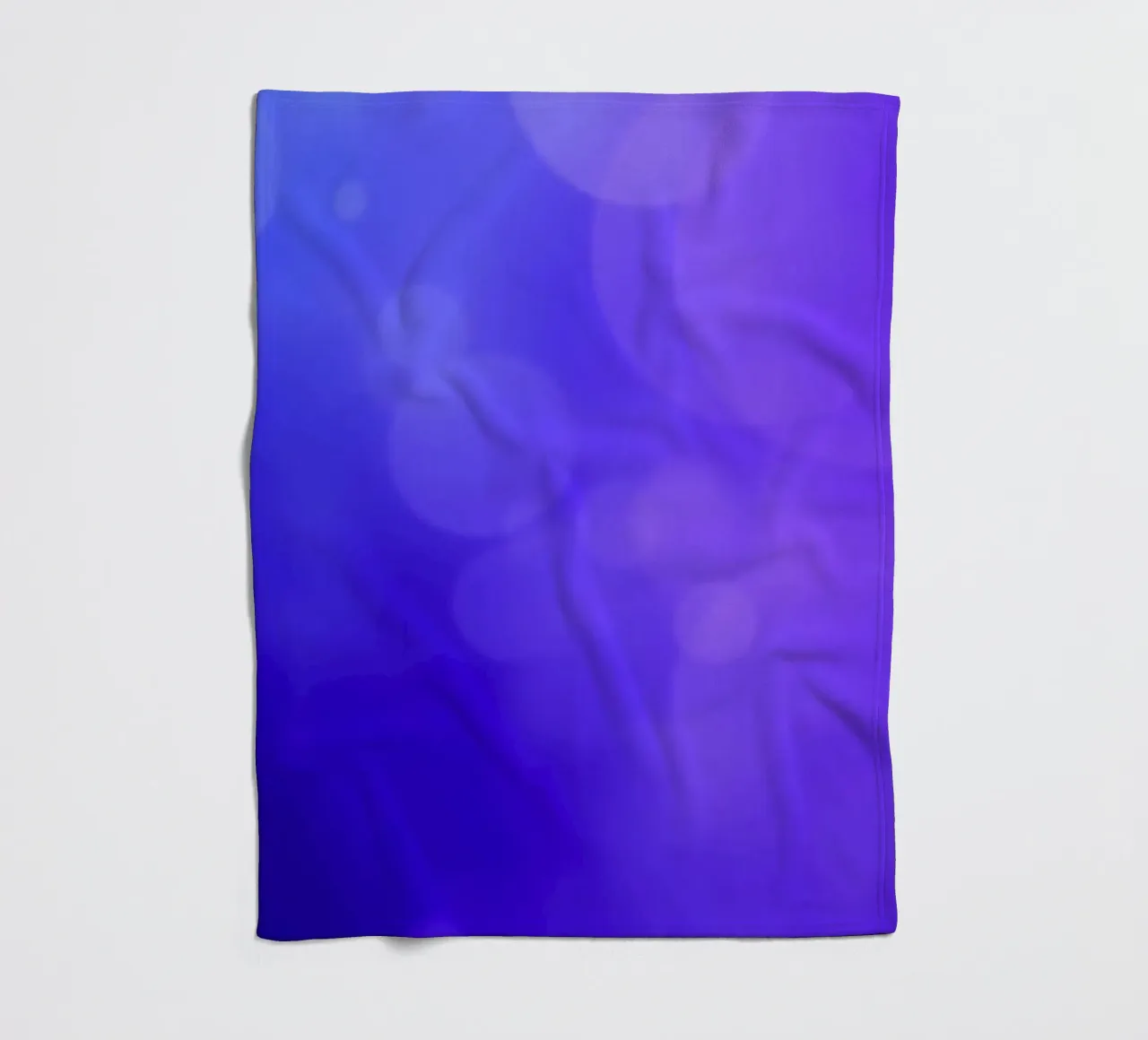 Vibrant abstract design soothing purple tones and smooth gra fleece blanket by DesignDoodle