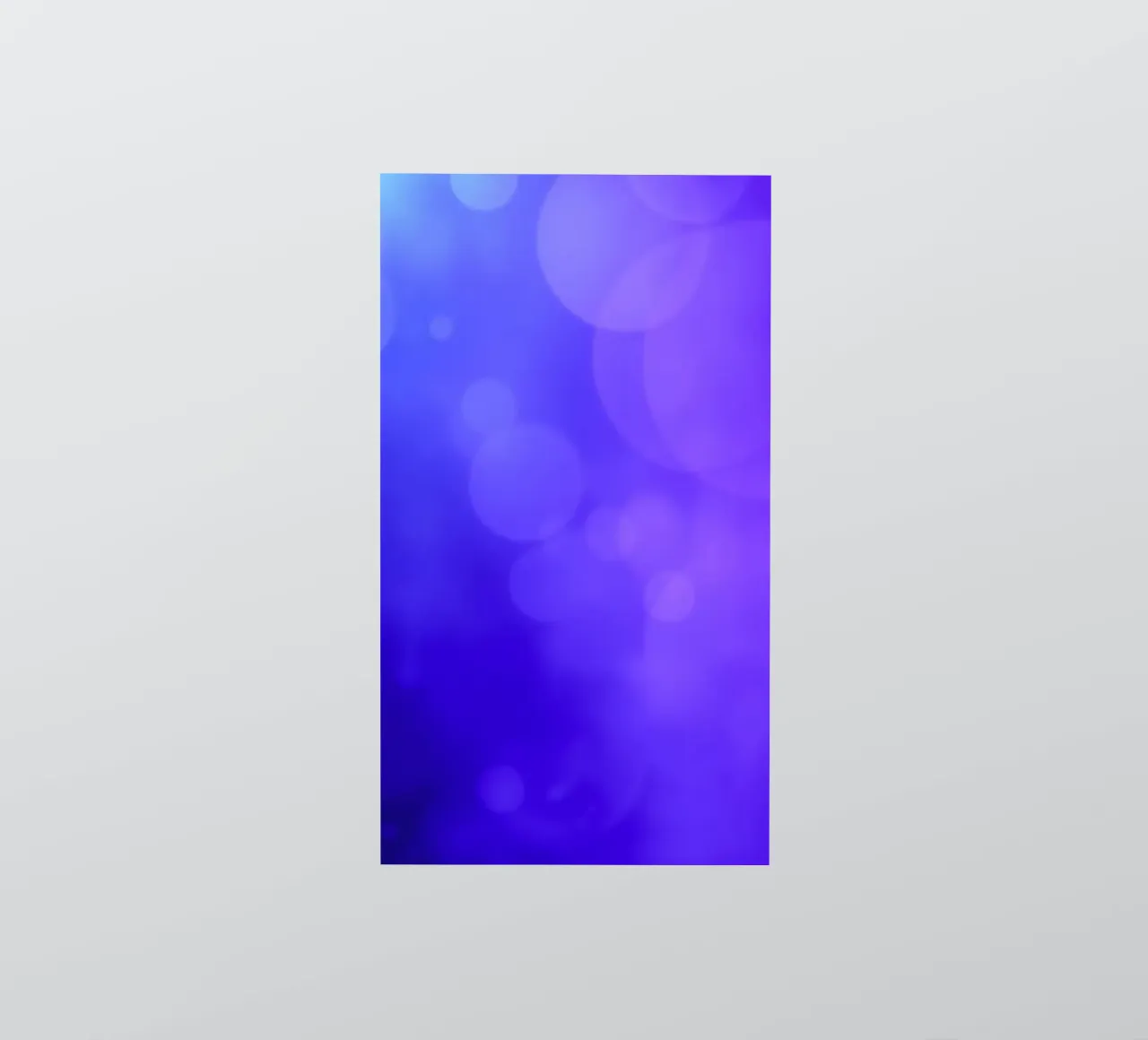 Vibrant abstract design soothing purple tones and smooth gra sticker by DesignDoodle