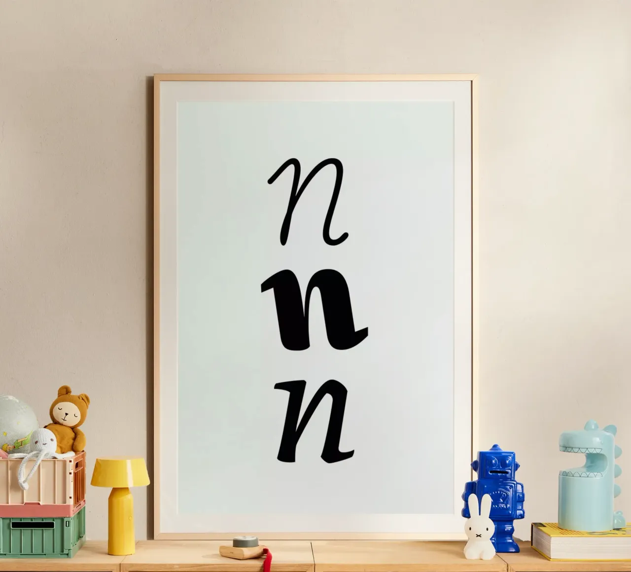 nnn poster con telaio in legno da petiteCAPS