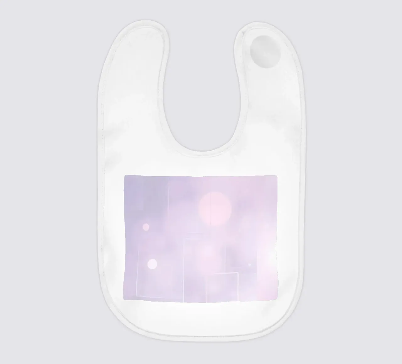 Moderno design astratto con tenui colori pastello bavaglino da DesignDoodle