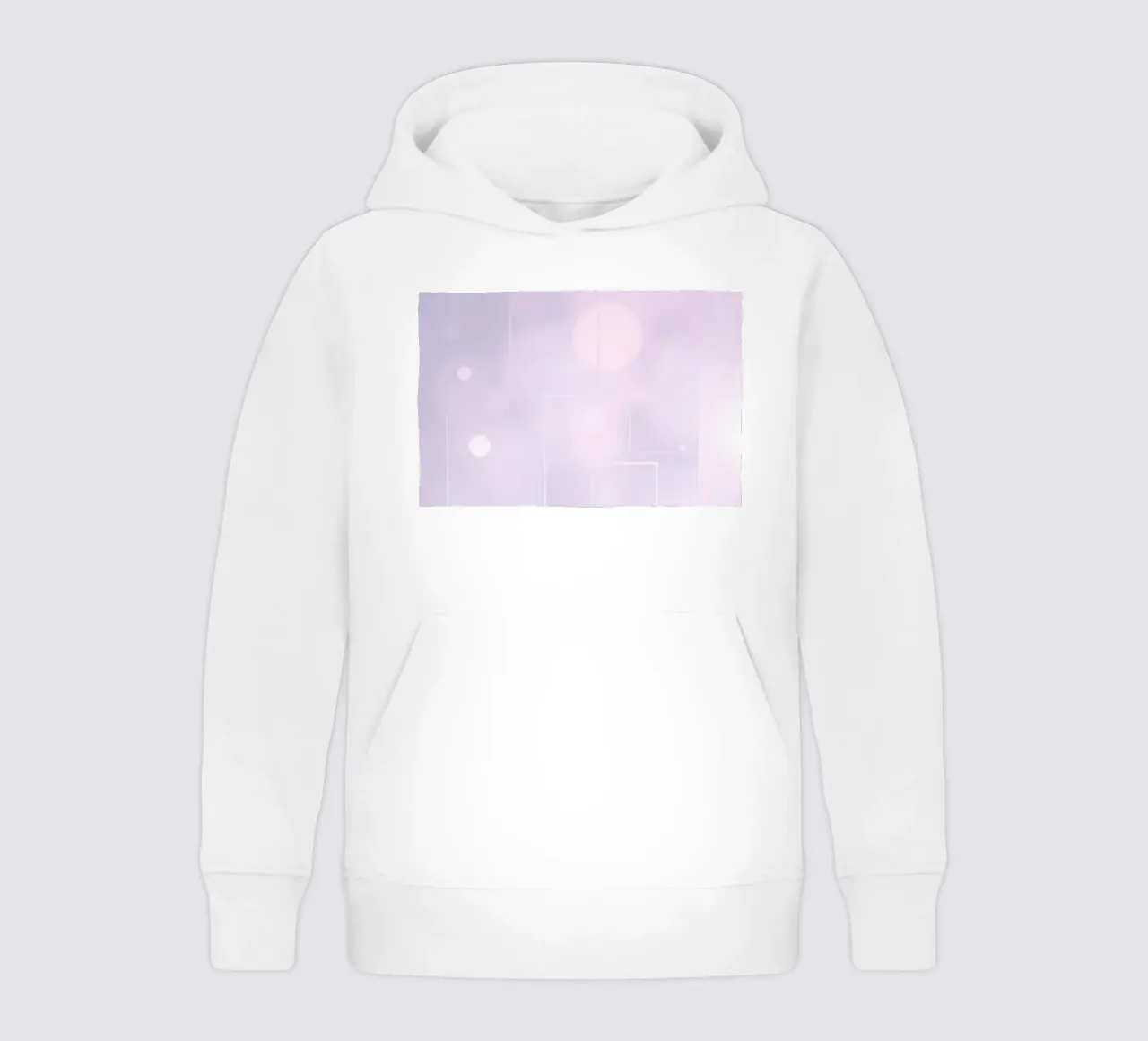 Moderno design astratto con tenui colori pastello felpa bambino con cappuccio da DesignDoodle