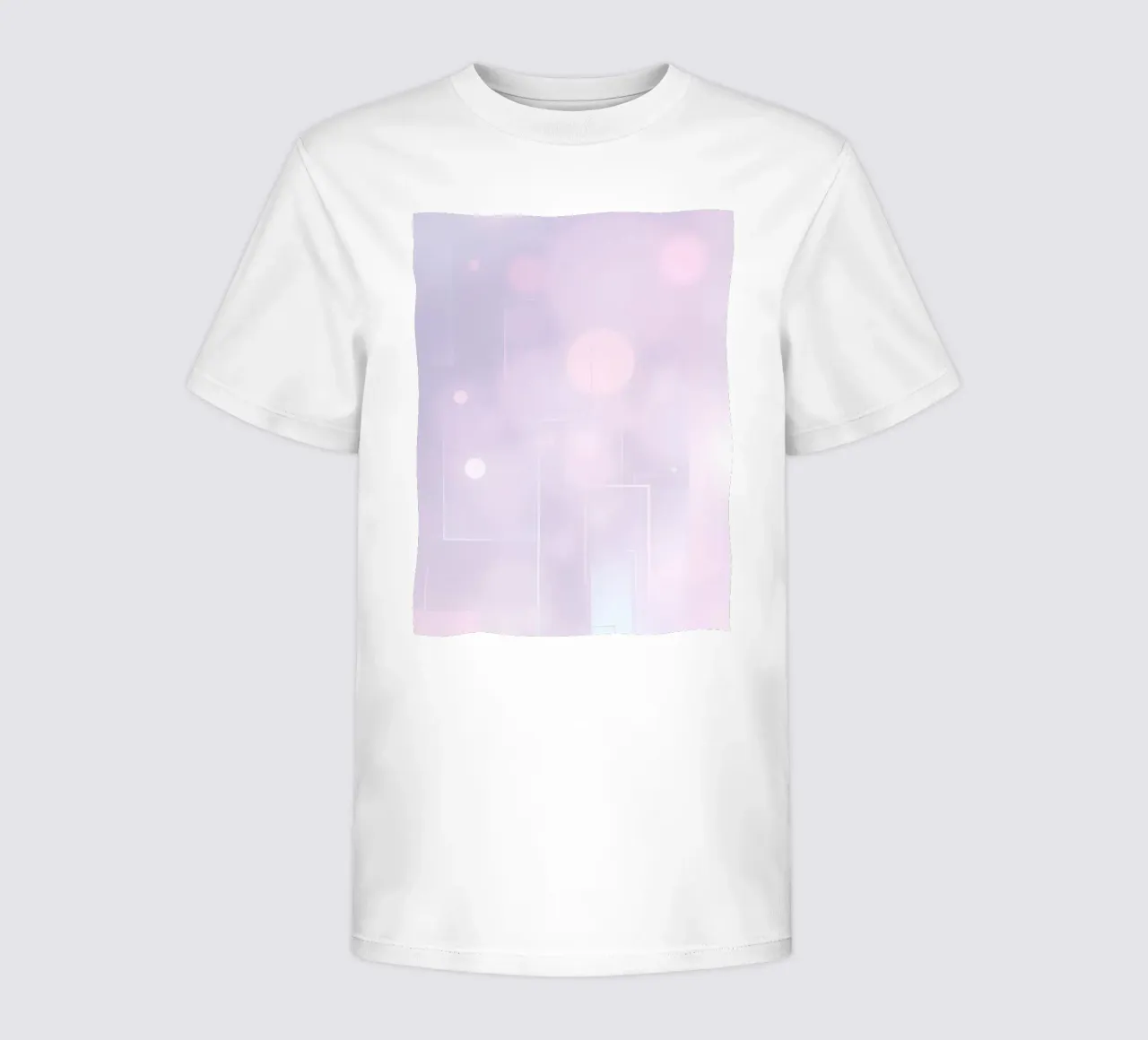 Modern abstract design featuring soft pastel colors kids t-shirt by DesignDoodle
