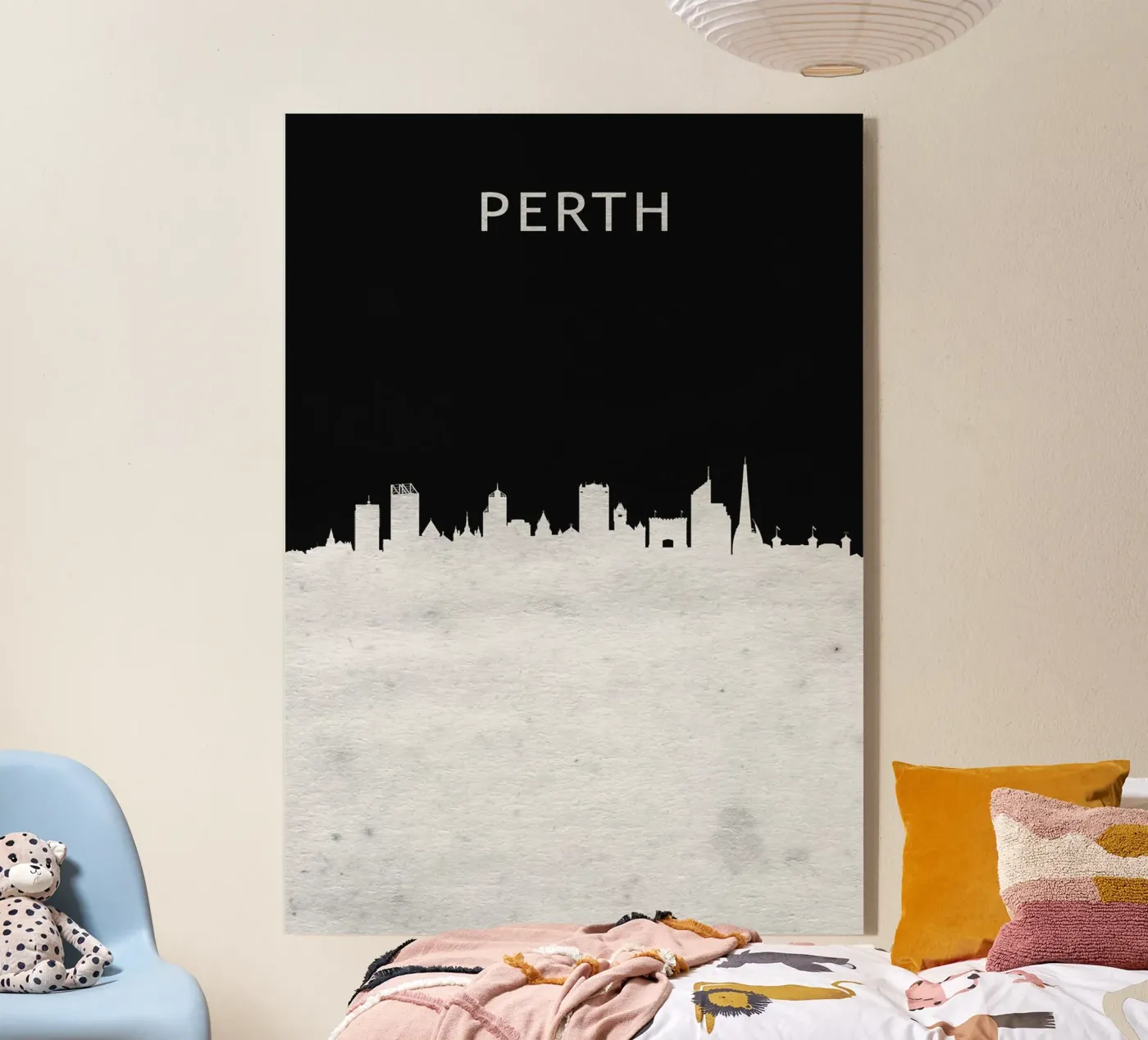 Perth Australia acryl van Travelstudio