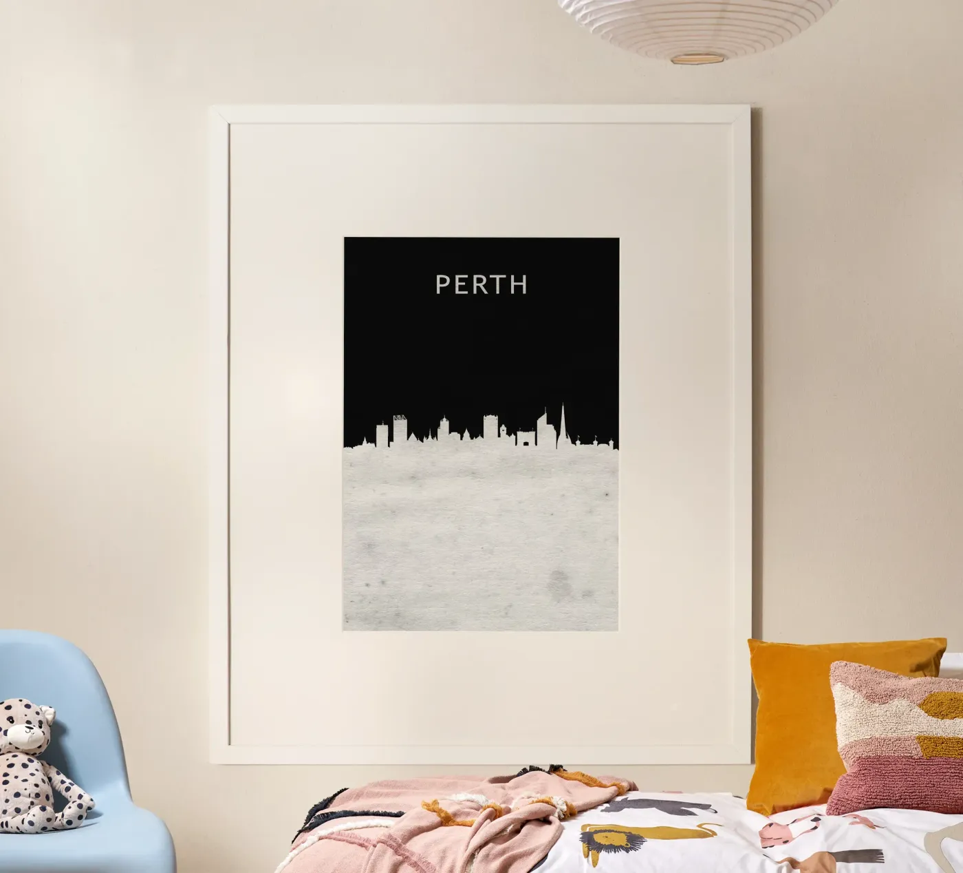 Perth Australia poster da Travelstudio