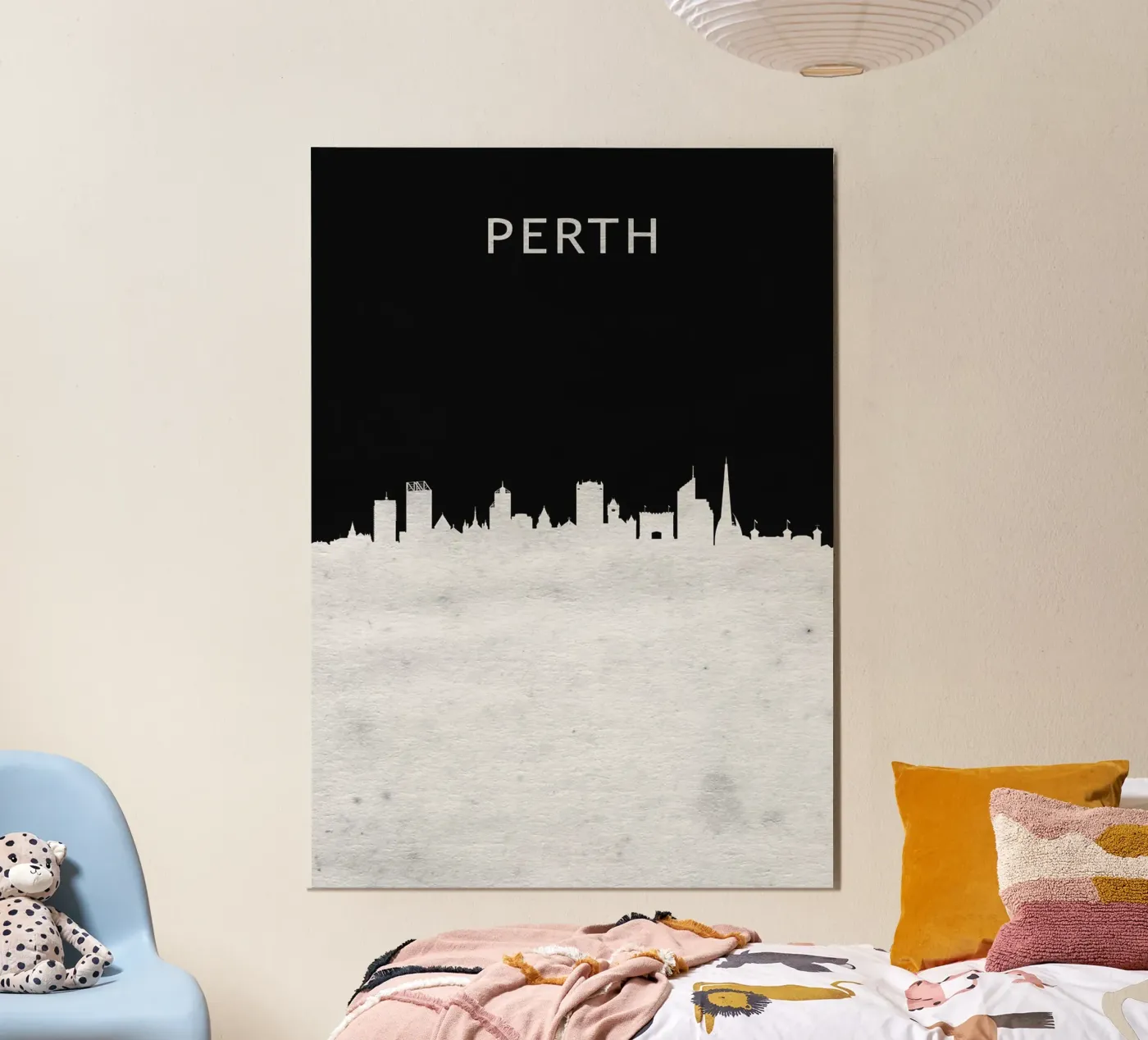 Perth Australia poster da Travelstudio