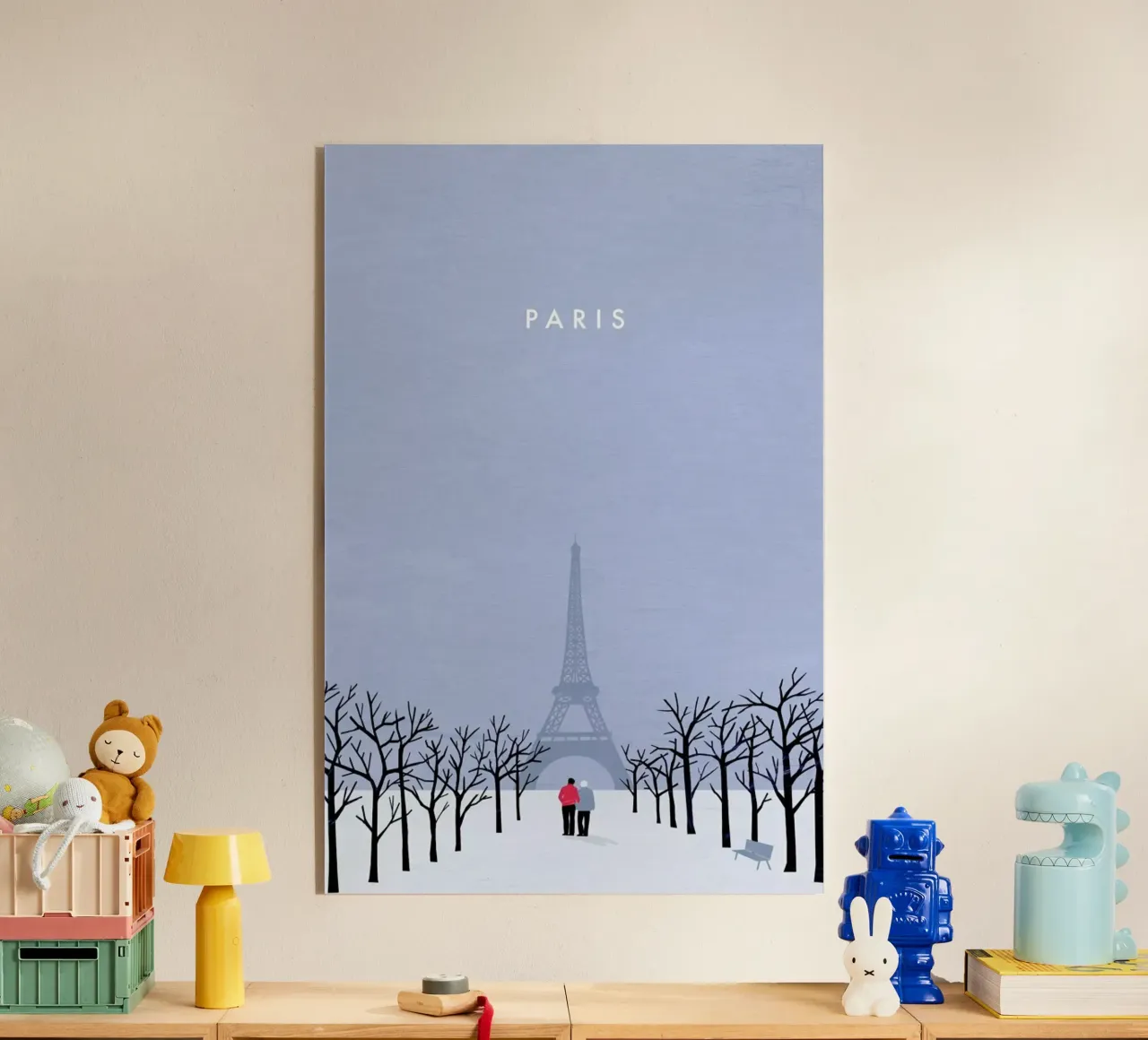 Paris acryl van Katinka Reinke