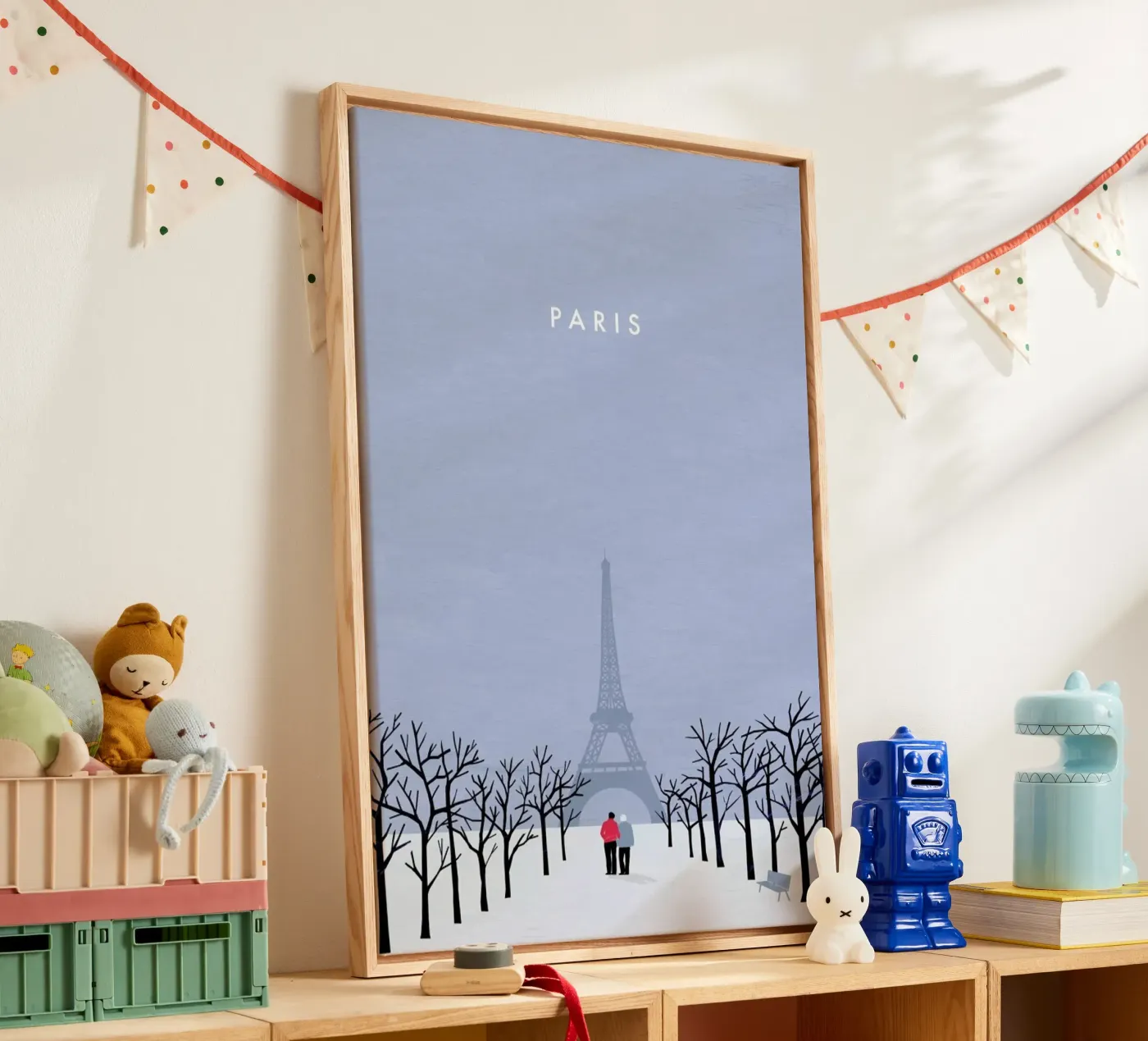 Paris canvas van Katinka Reinke