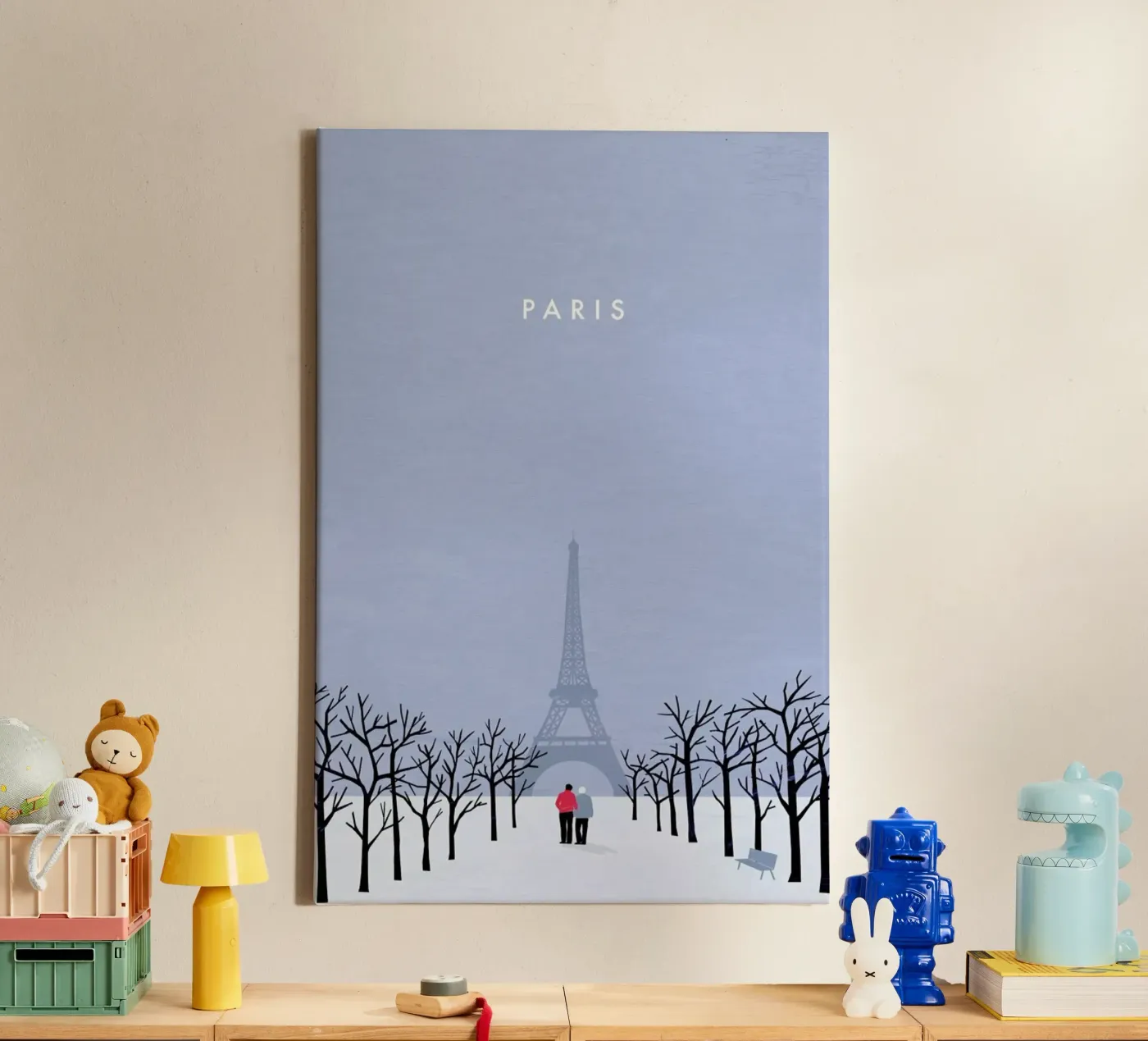 Paris canvas van Katinka Reinke