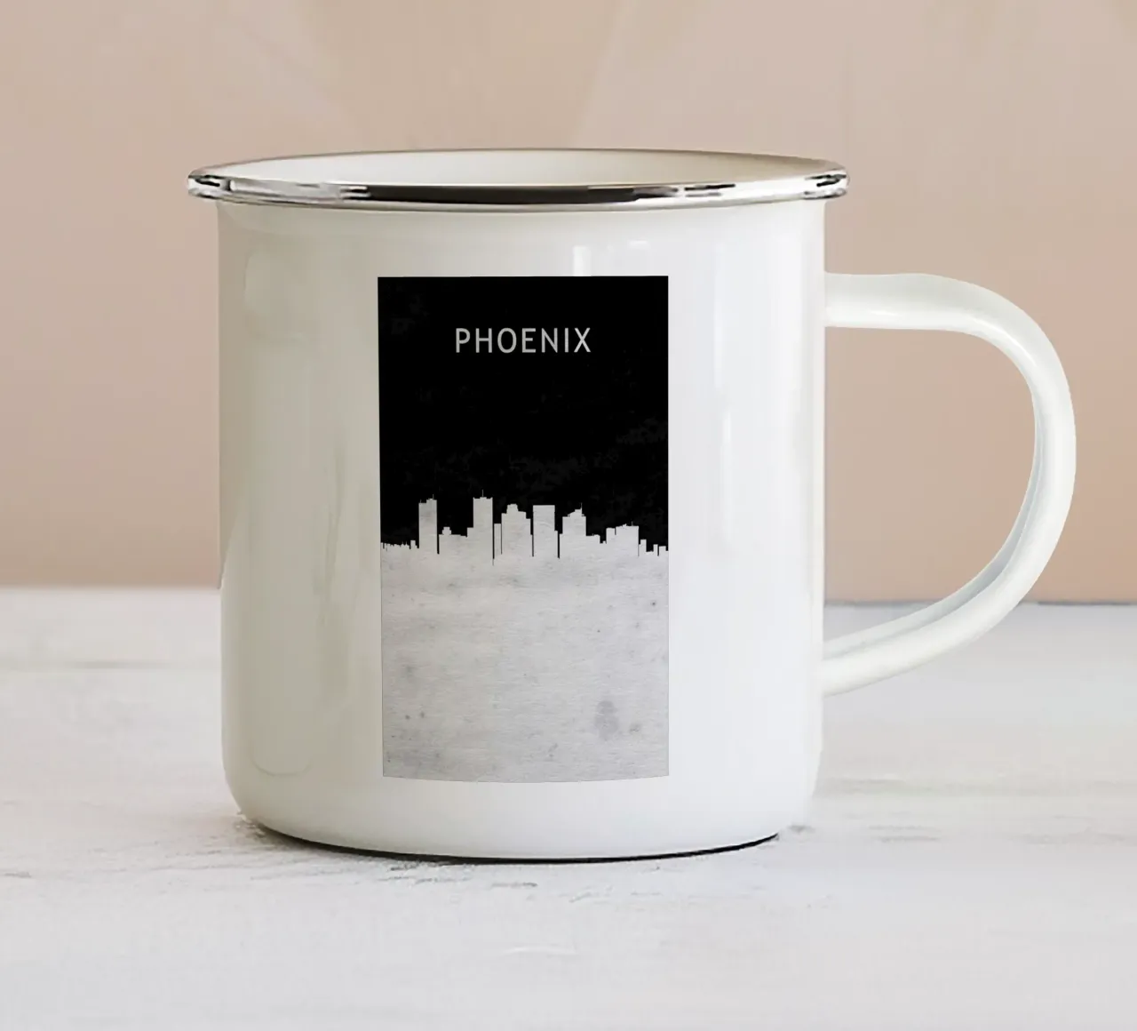 Phoenix Arizona tazza in smalto da Travelstudio