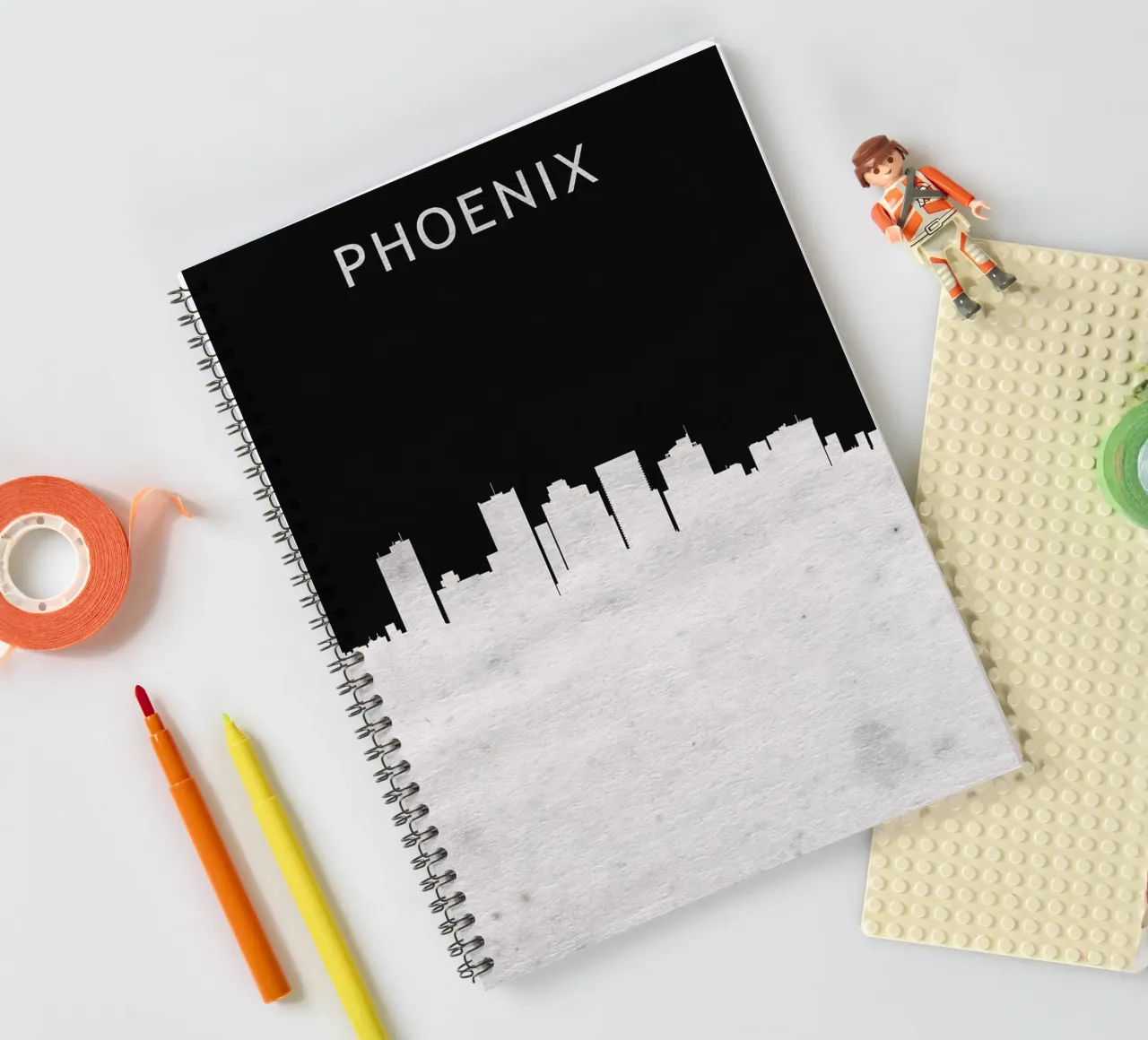 Phoenix Arizona spiral notebook by Travelstudio