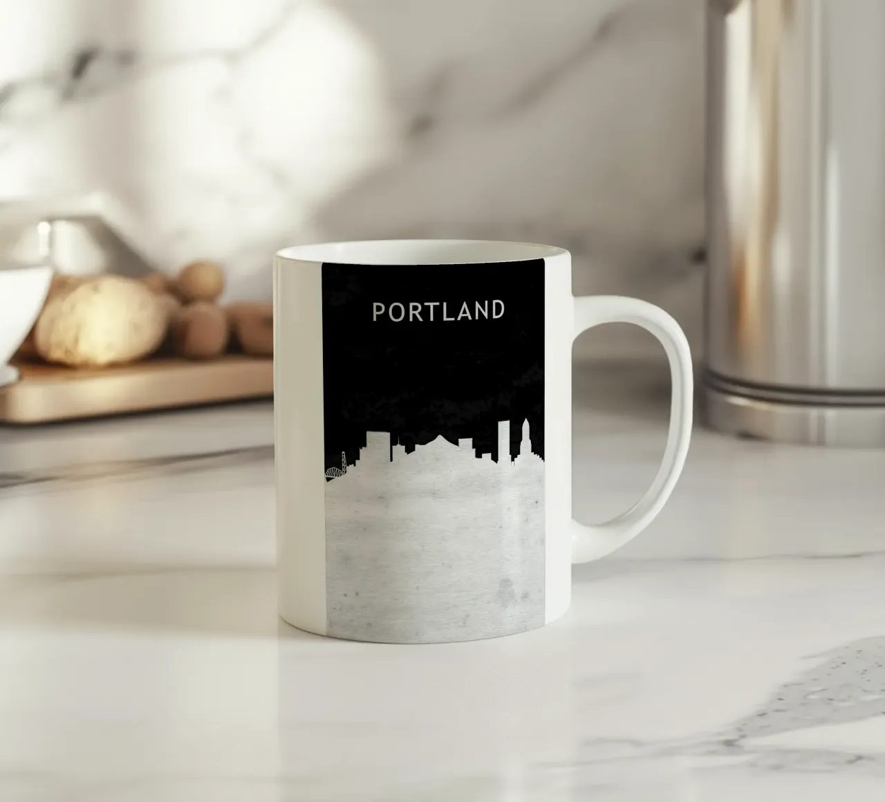 Portland Oregon tazza in ceramica da Travelstudio