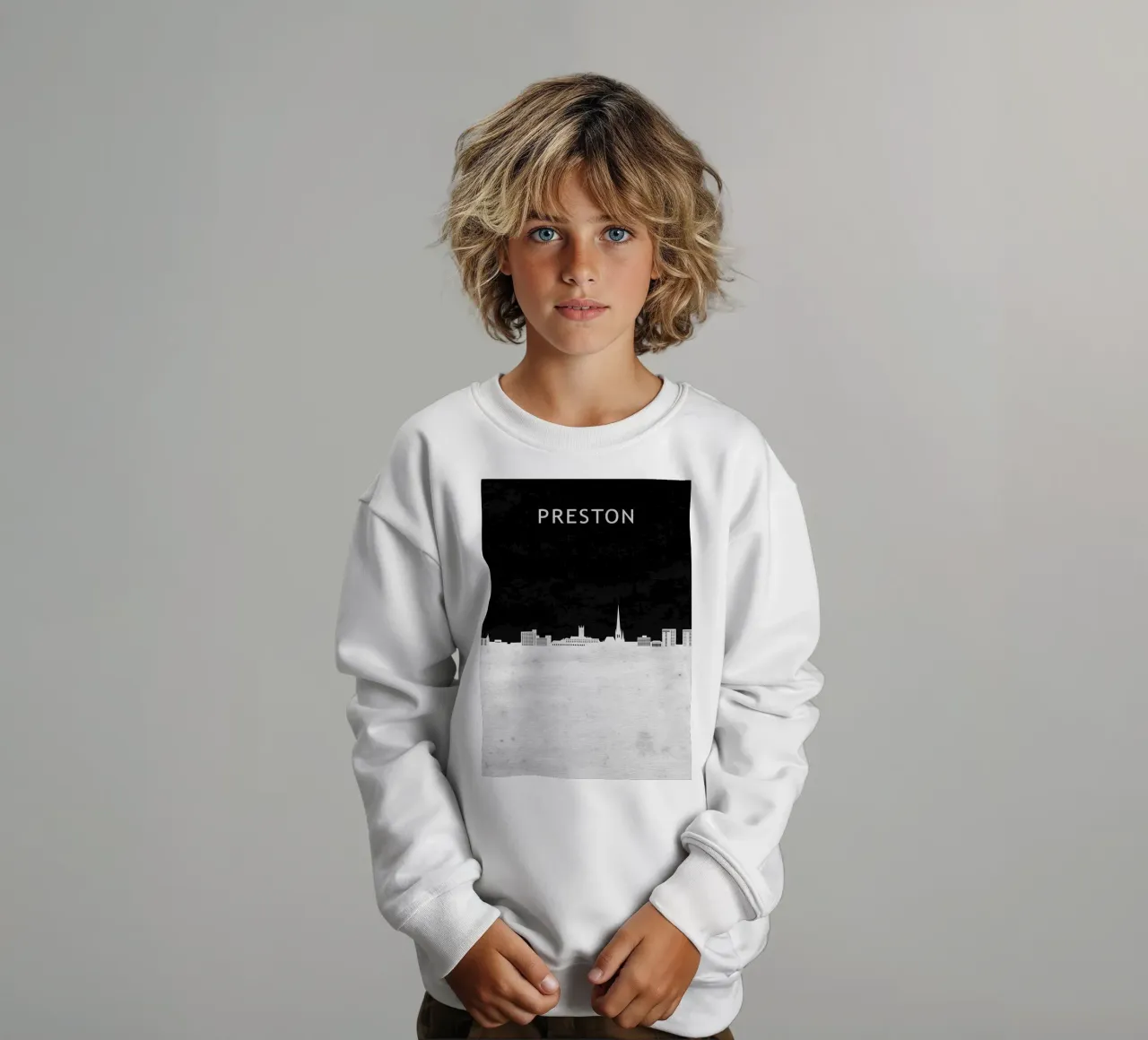 Preston England felpa bambino da Travelstudio
