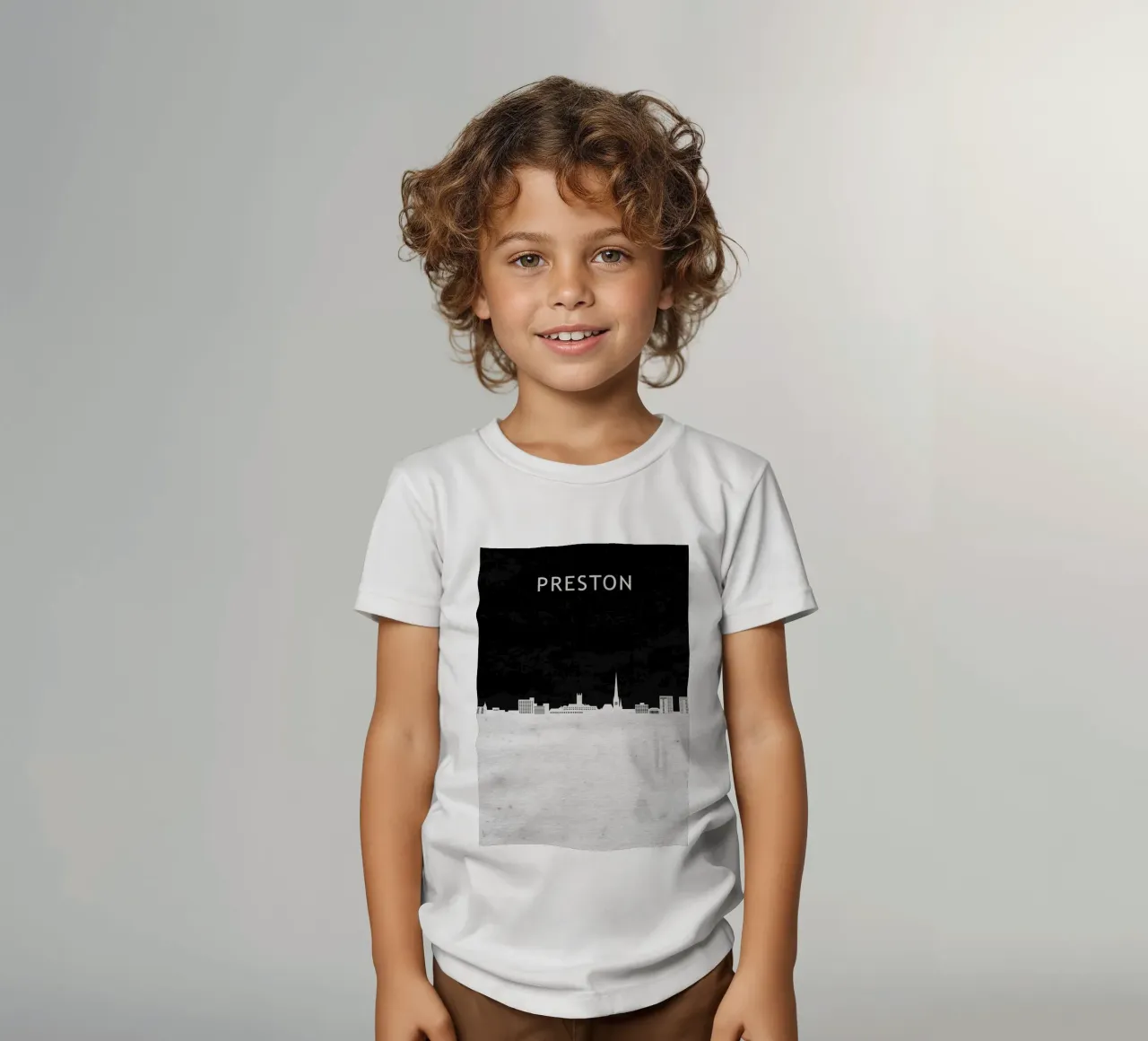 Preston England t-shirt bambini da Travelstudio
