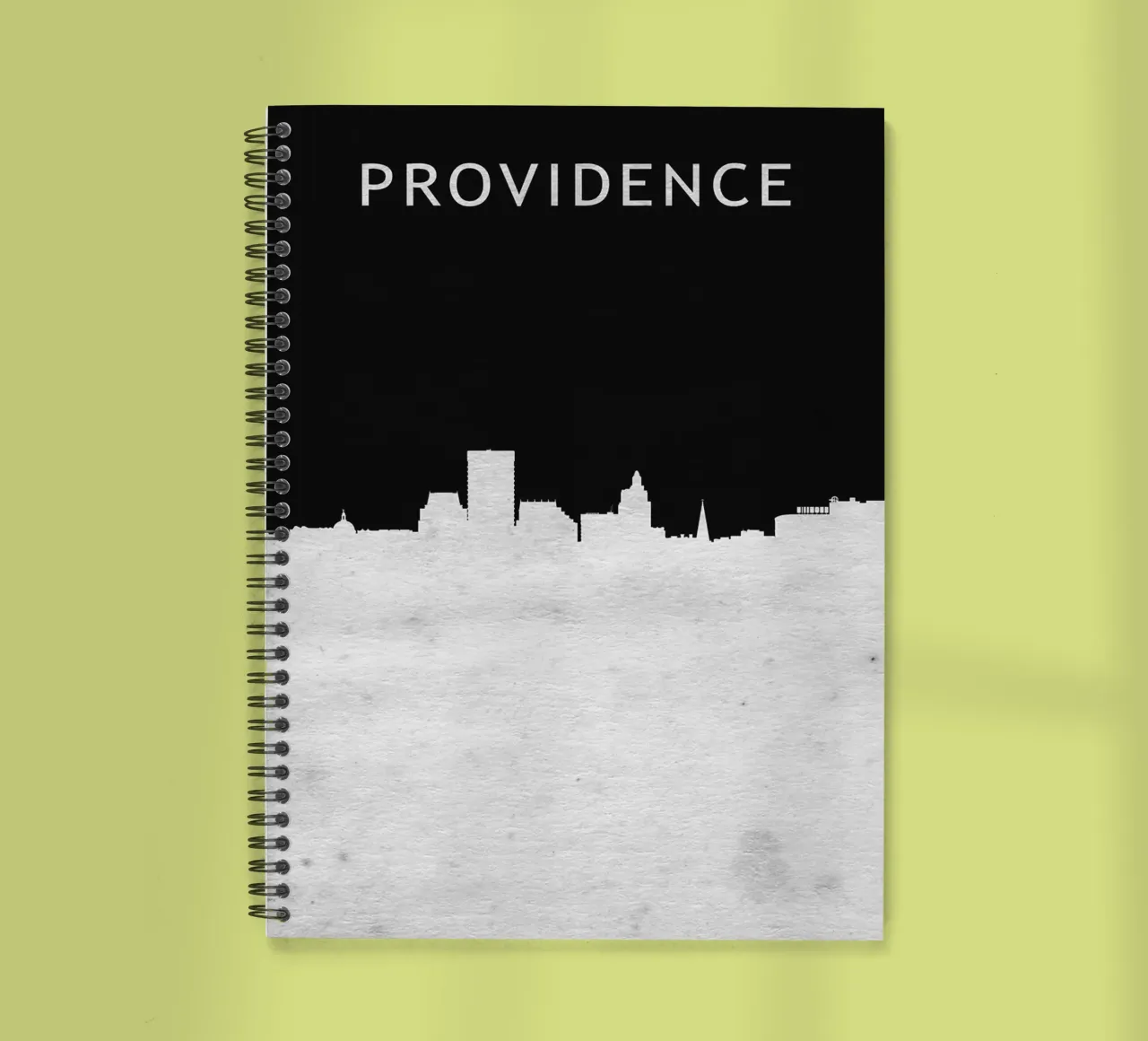 Providence Rhode Island spiral notebook by Travelstudio