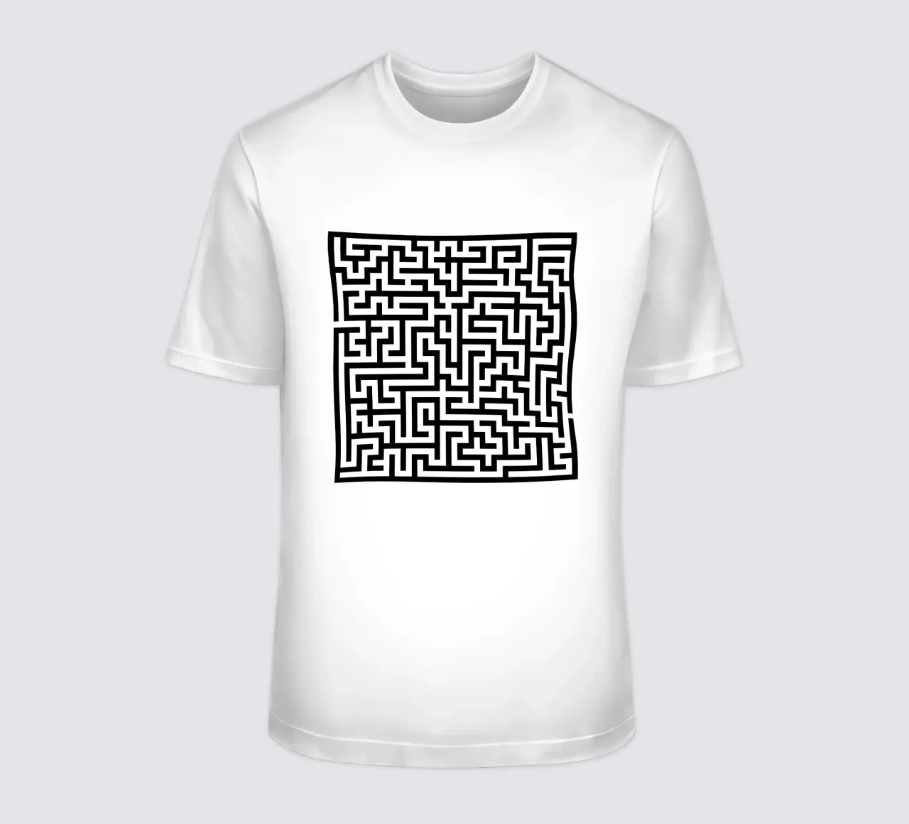 Labirinto quadrato (semplice) t-shirt da CaraLuisa