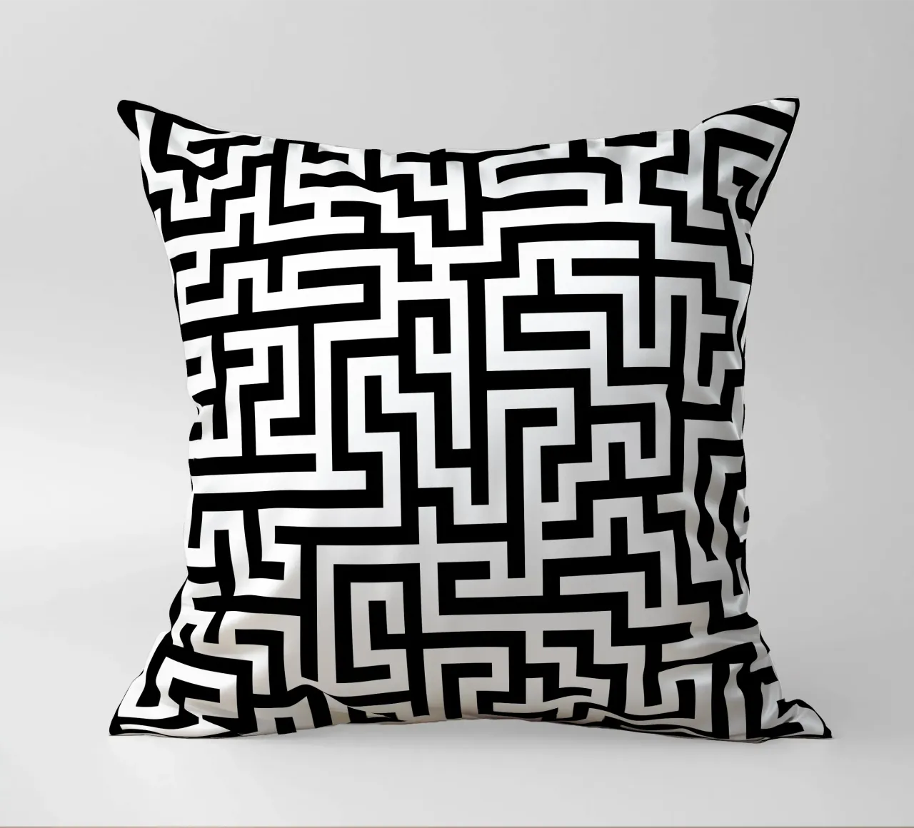 Labirinto quadrato (semplice) cuscino da CaraLuisa