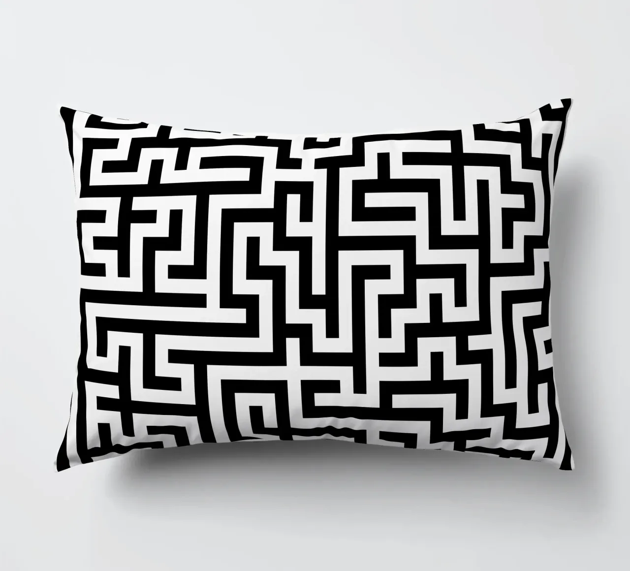 Labirinto quadrato (semplice) cuscino da CaraLuisa