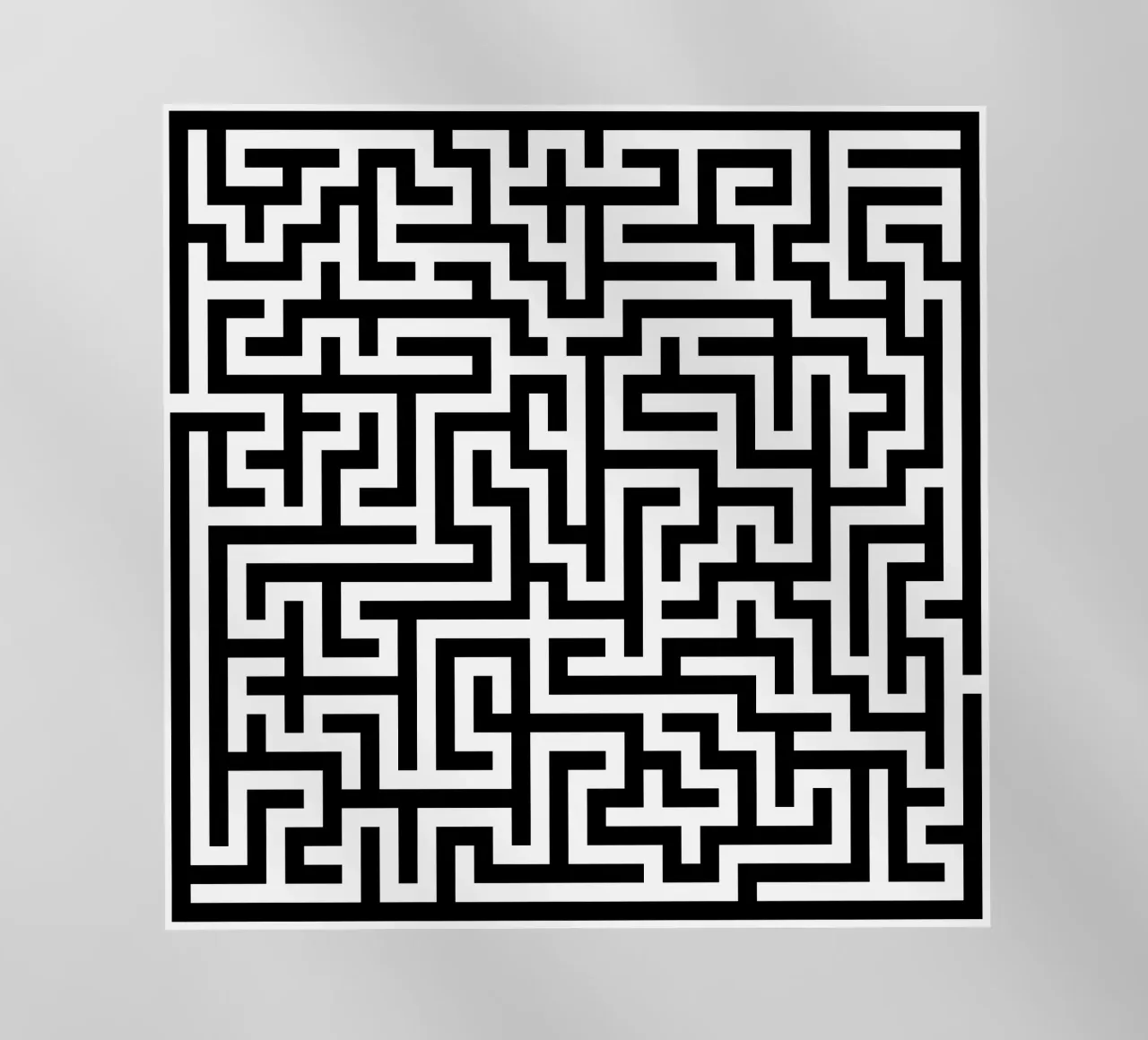 Labirinto quadrato (semplice) pellicola backlit da CaraLuisa