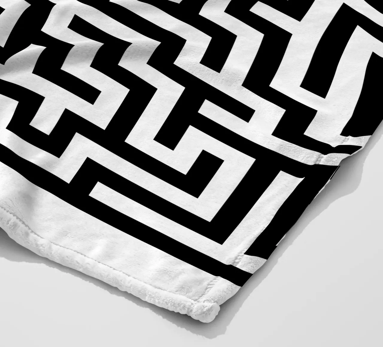 Labirinto quadrato (semplice) coperta in pile da CaraLuisa