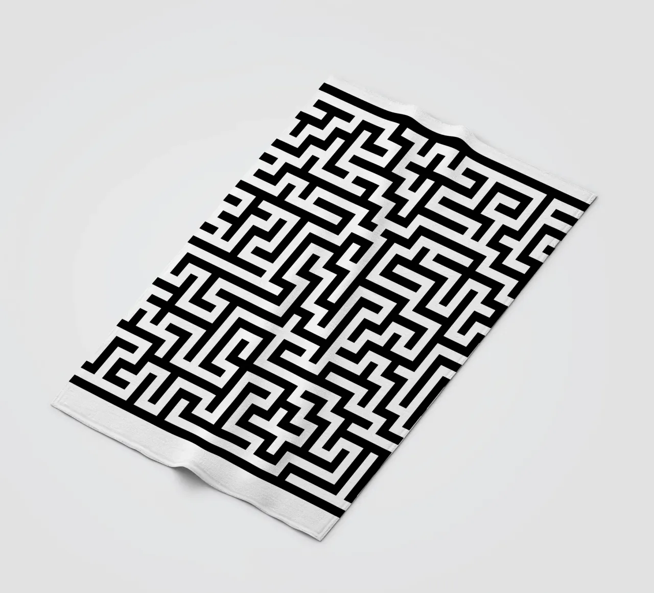 Labirinto quadrato (semplice) coperta in pile da CaraLuisa