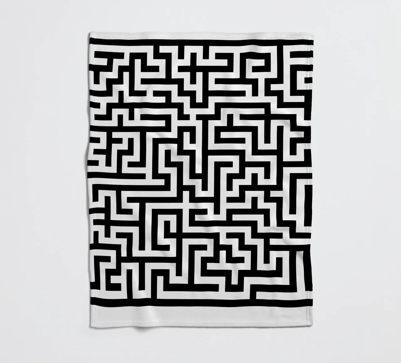 Labirinto quadrato (semplice) coperta in pile da CaraLuisa