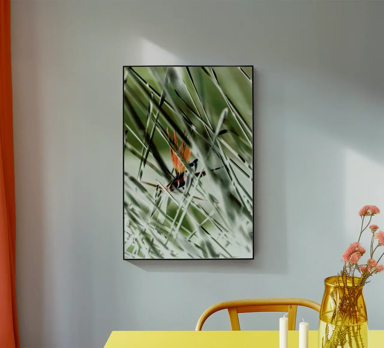 Strelitzia acrylic glass by Shot By Clint