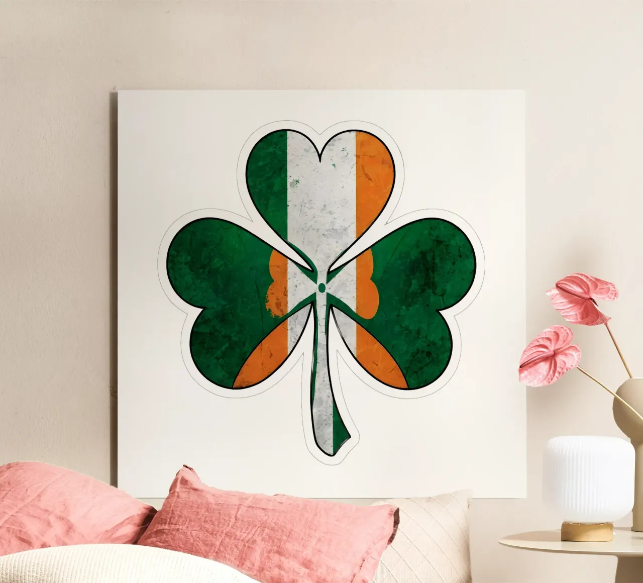 Fiore irlandese Shamrock pannello forex da RETRO VINTAGE EDITION