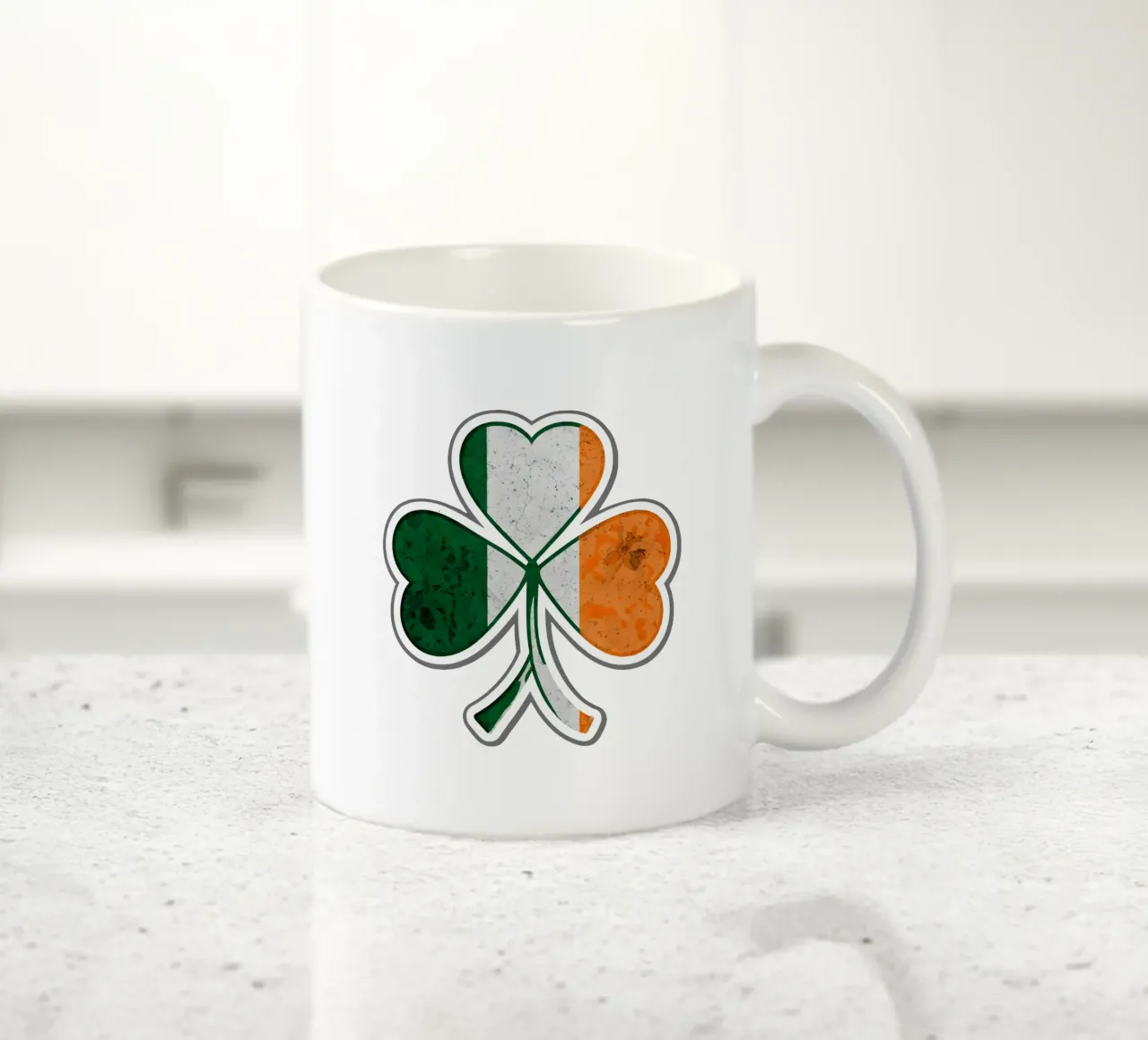 Fiore irlandese Shamrock tazza in ceramica da RETRO VINTAGE EDITION