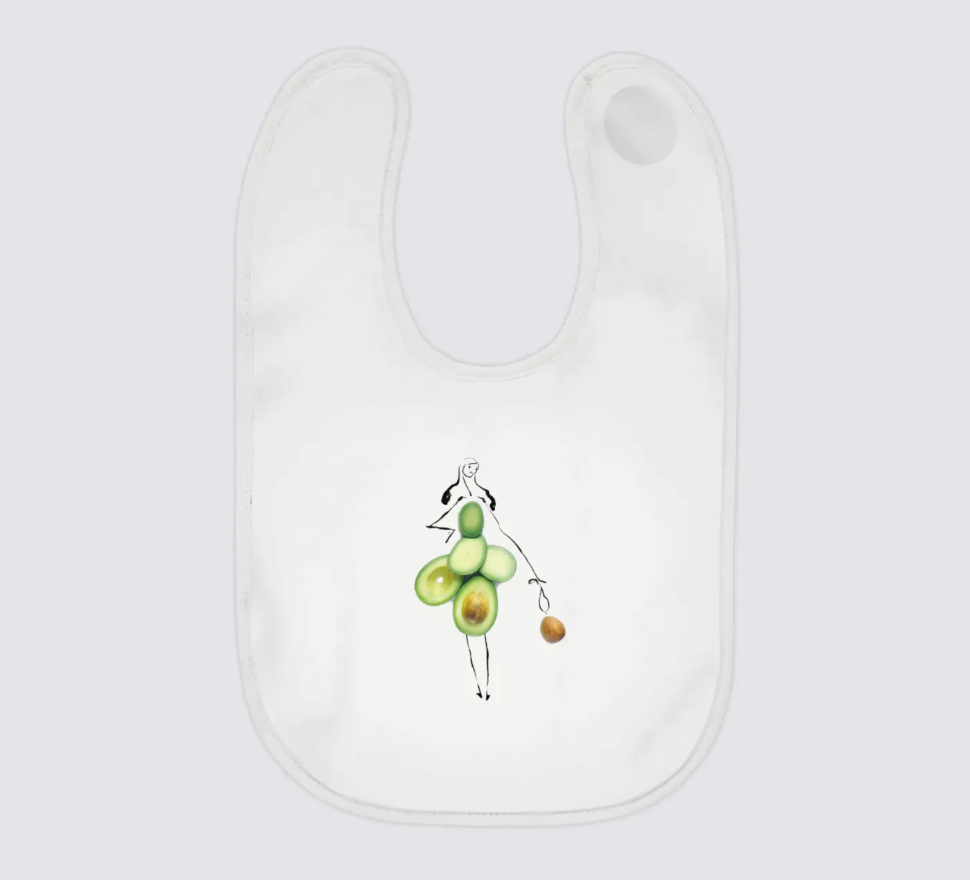 Avocado Babylätzchen von Gretchen Roehrs