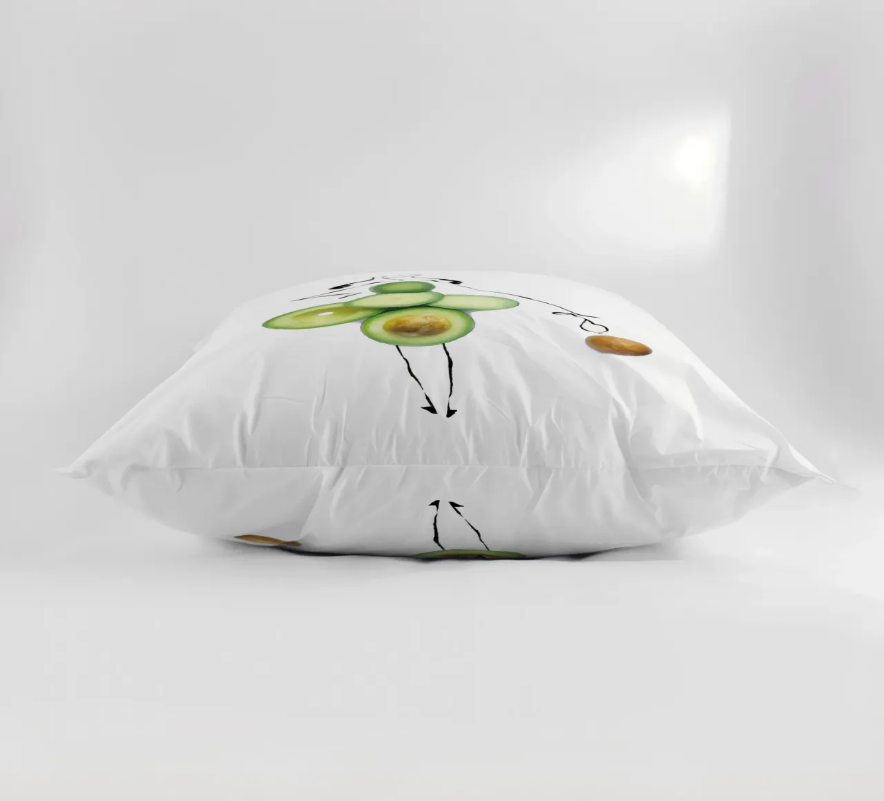 Avocado cuscino da Gretchen Roehrs