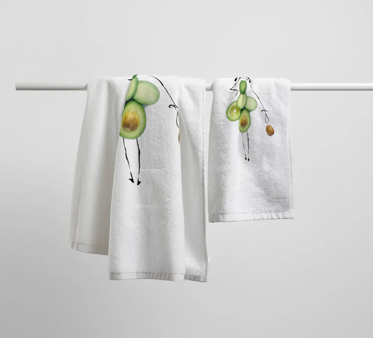 Avocado asciugamano da bagno da Gretchen Roehrs