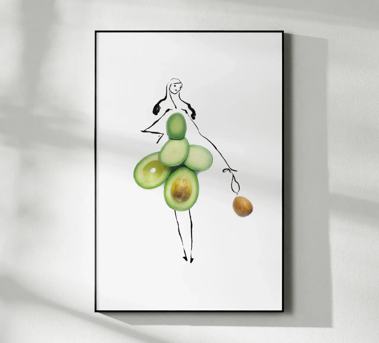 Avocado plexiglass da Gretchen Roehrs