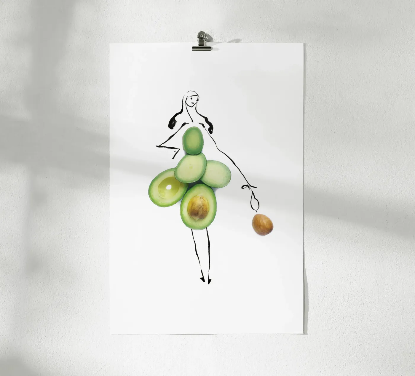 Avocado poster van Gretchen Roehrs