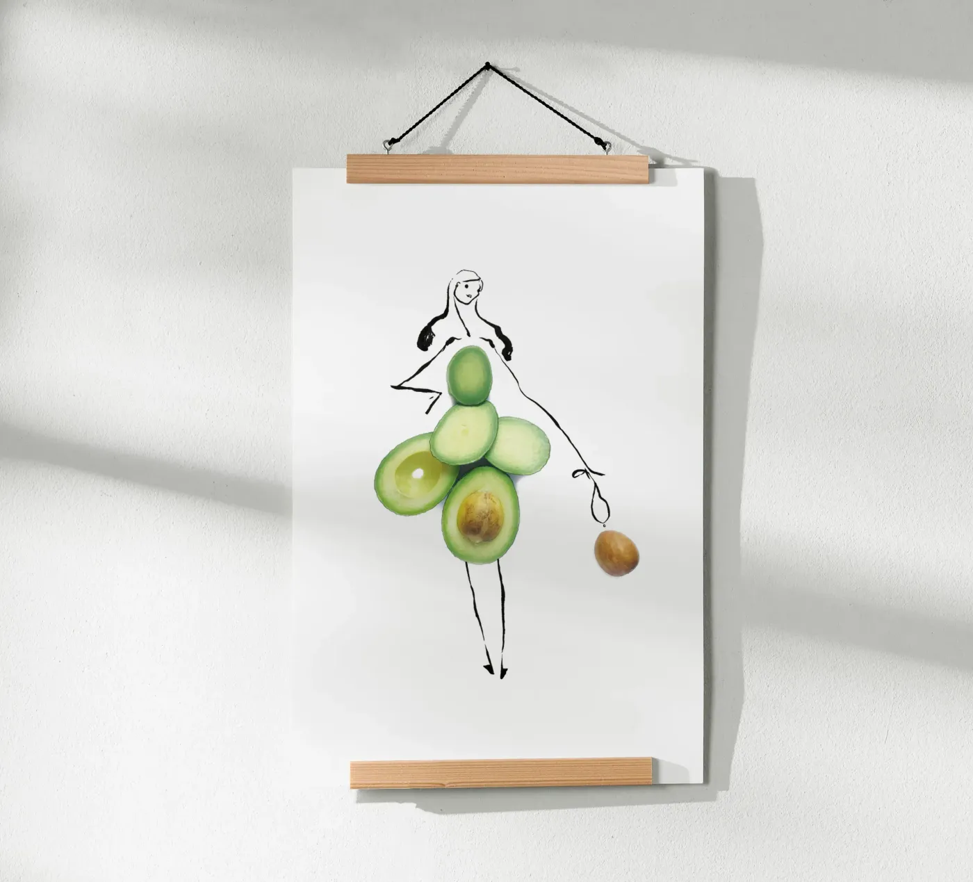 Avocado poster van Gretchen Roehrs