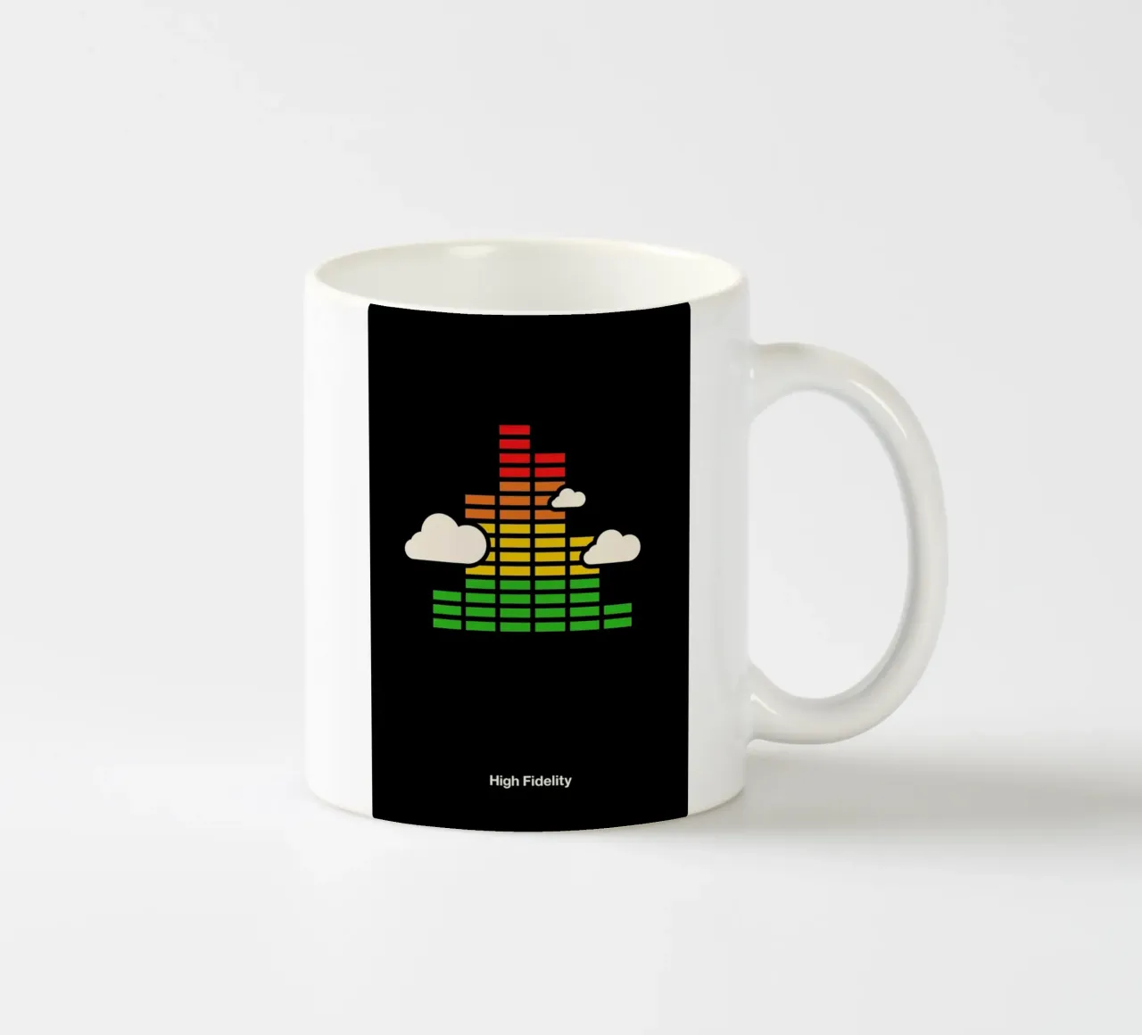 High Fidelity ceramic mug by Viktor Hertz