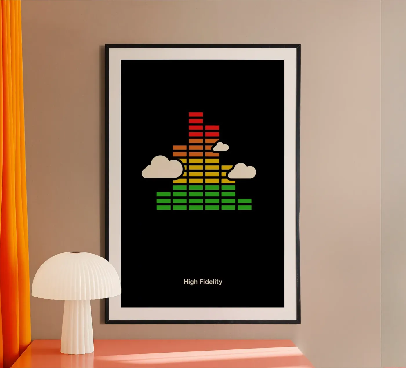 High Fidelity poster da Viktor Hertz