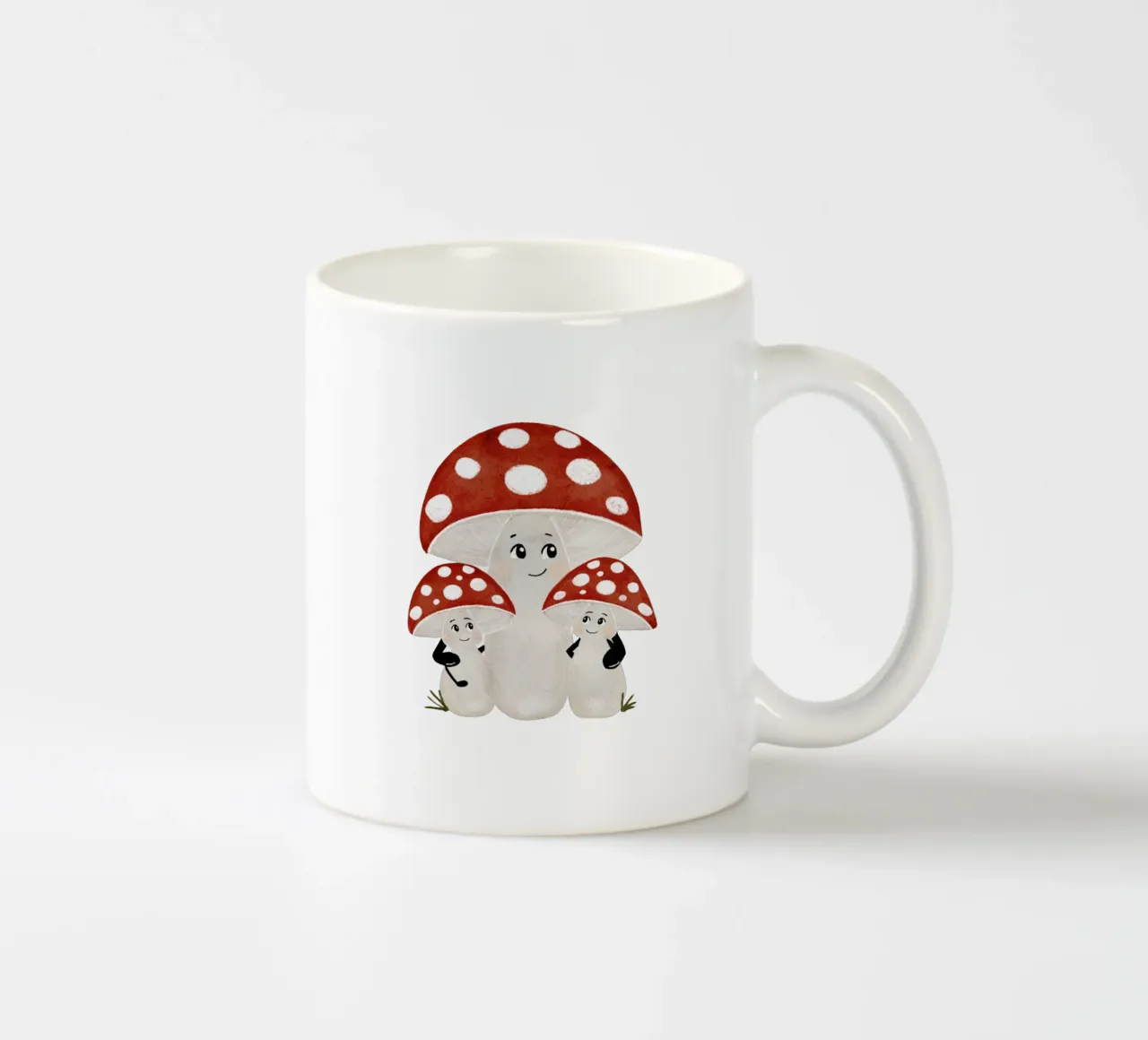 Bosco di funghi d'autunno tazza in ceramica da HummelBär