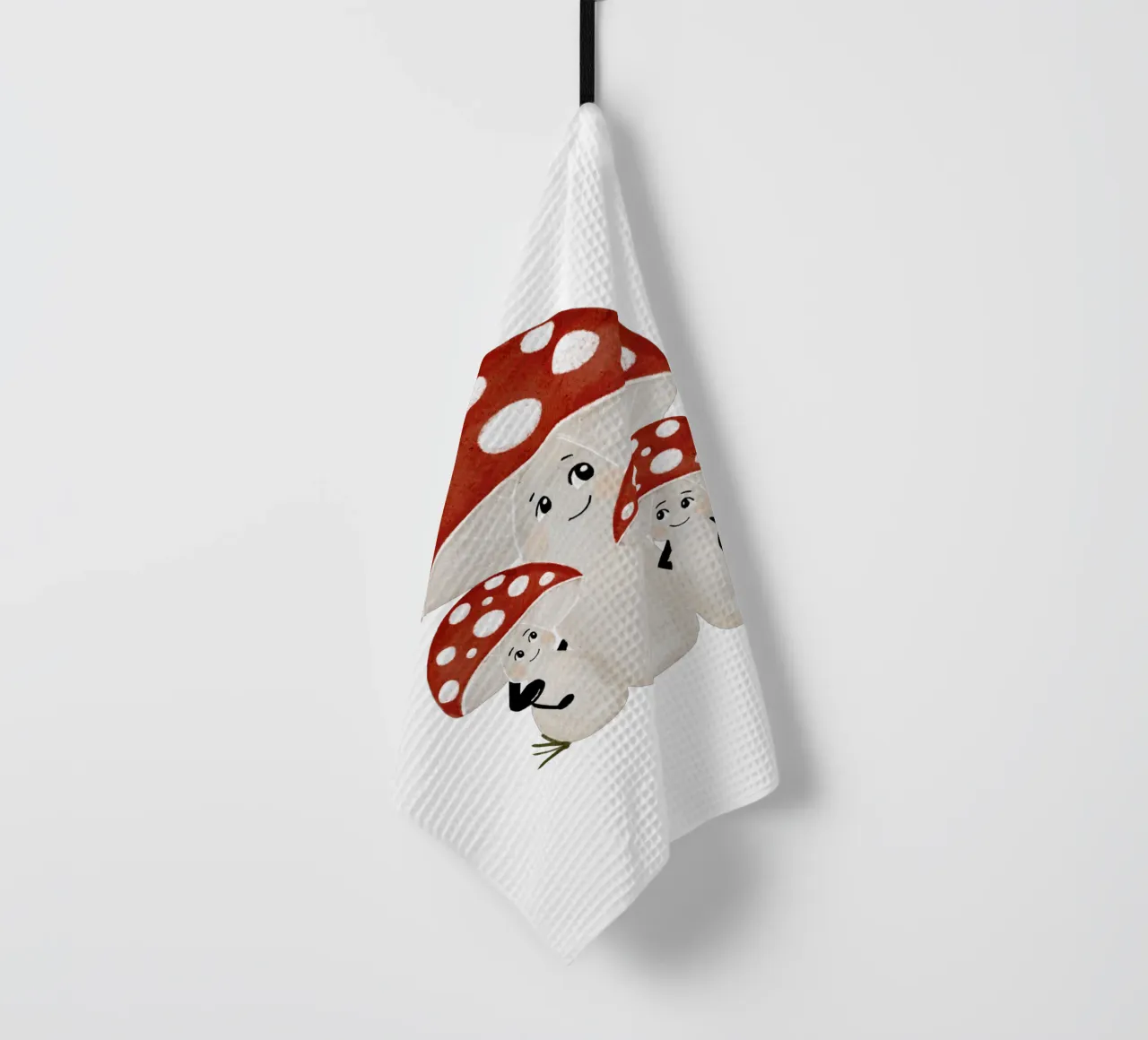 Bosco di funghi d'autunno canovaccio da cucina da HummelBär