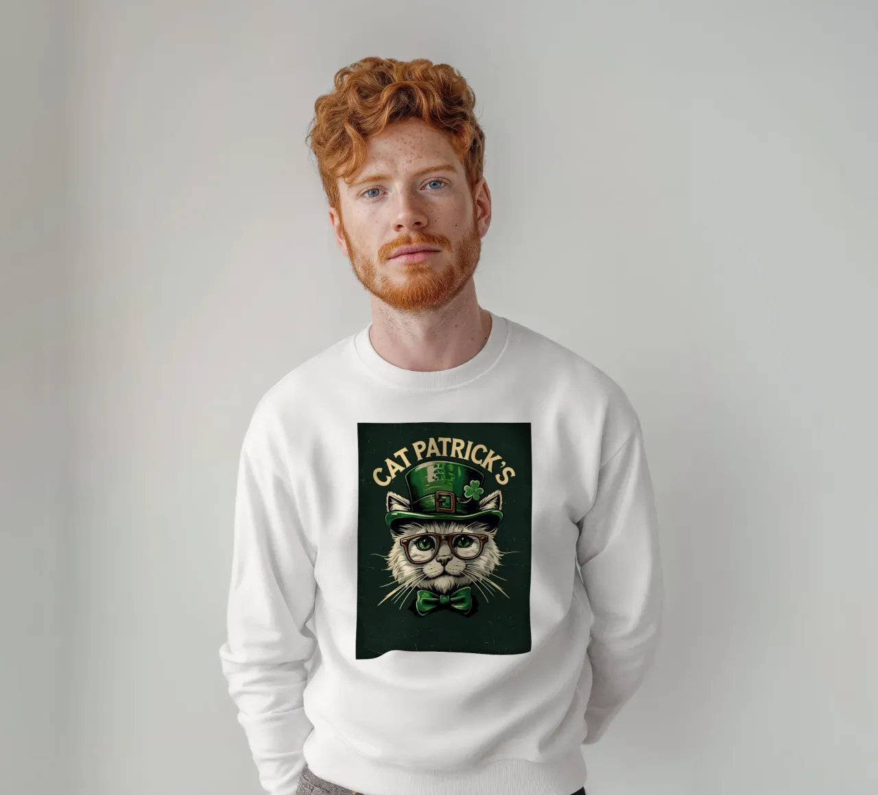 Cat Patrick's felpa da RETRO VINTAGE EDITION