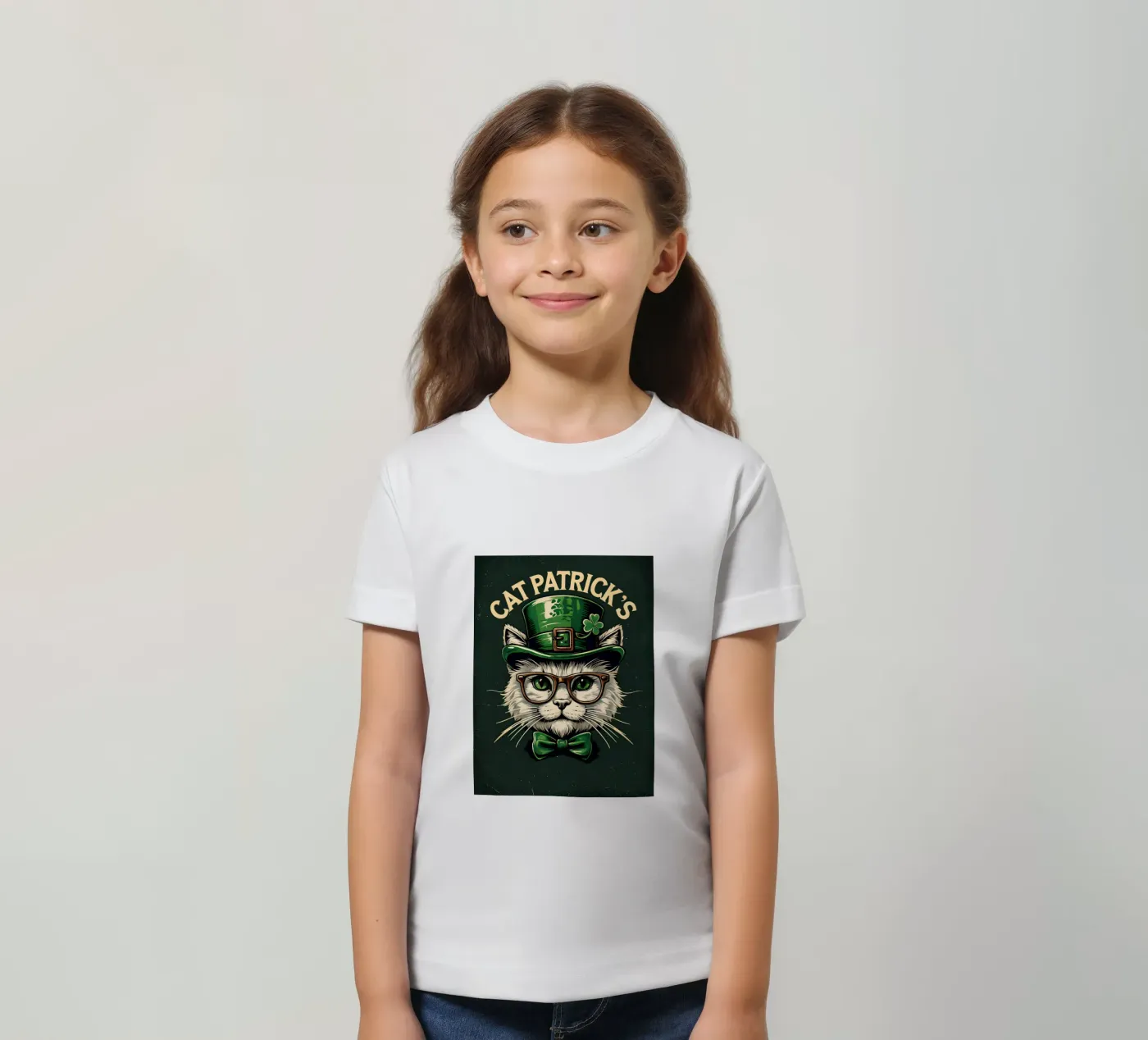 Cat Patrick's t-shirt bambini da RETRO VINTAGE EDITION