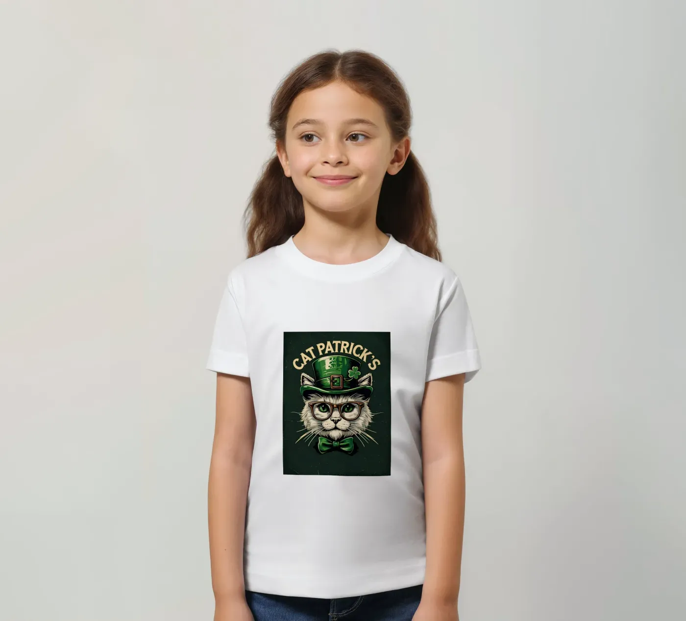 Cat Patrick's t-shirt bambini da RETRO VINTAGE EDITION