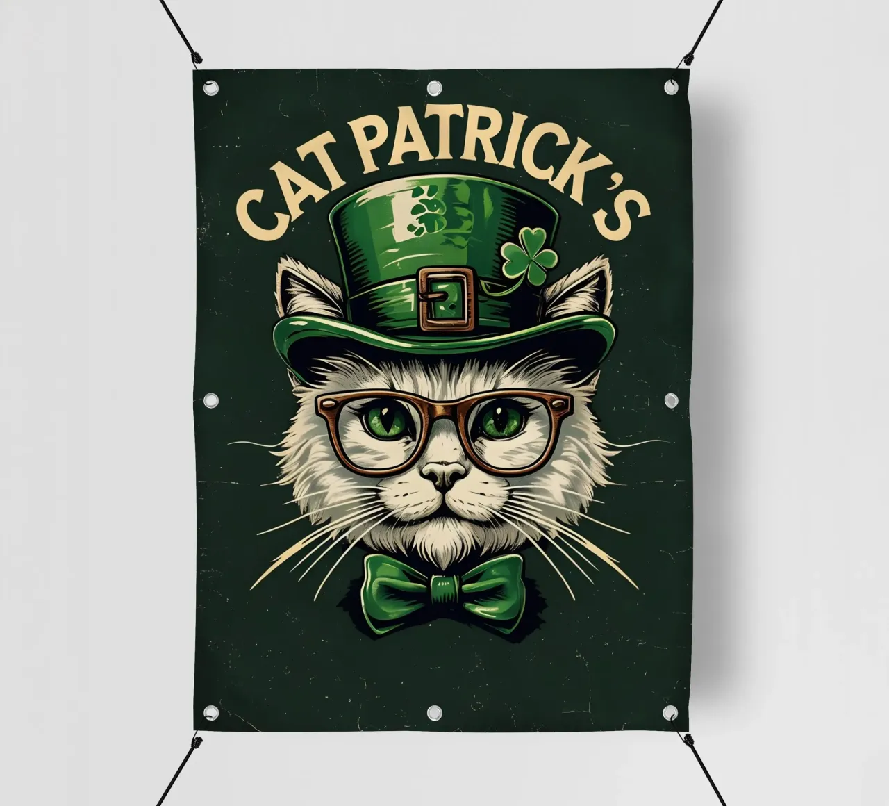 Cat Patrick's telo in pvc da RETRO VINTAGE EDITION