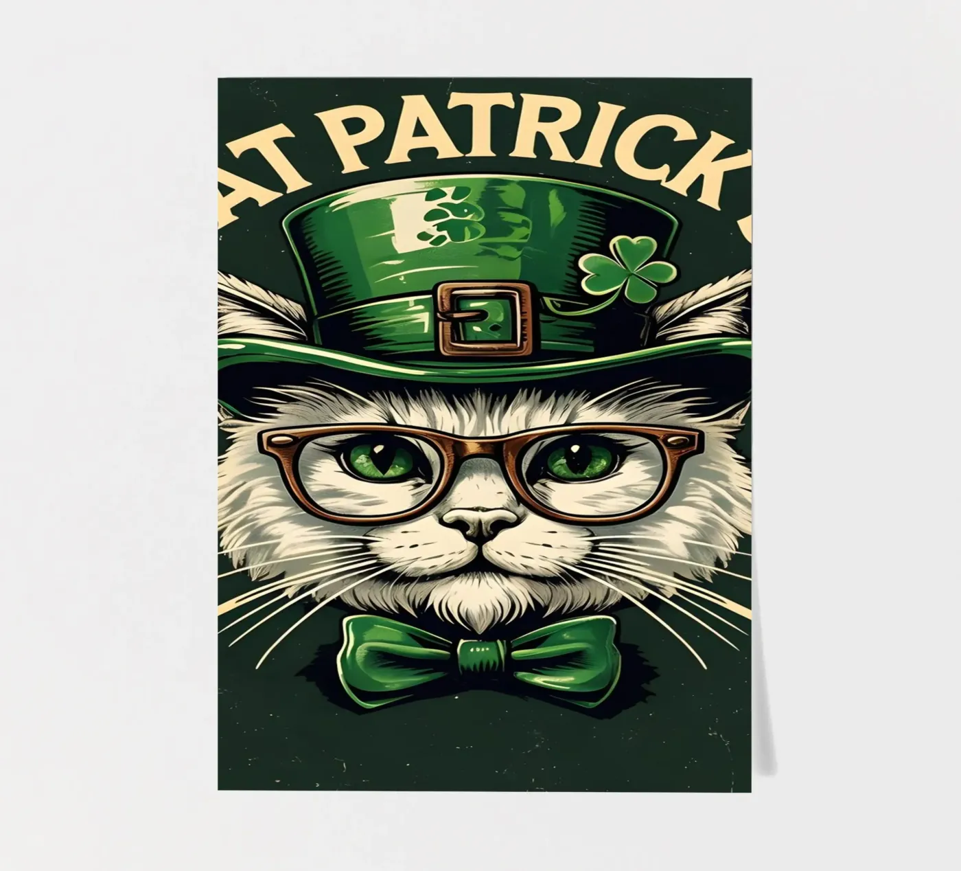 Cat Patrick's sticker sheet by RETRO VINTAGE EDITION