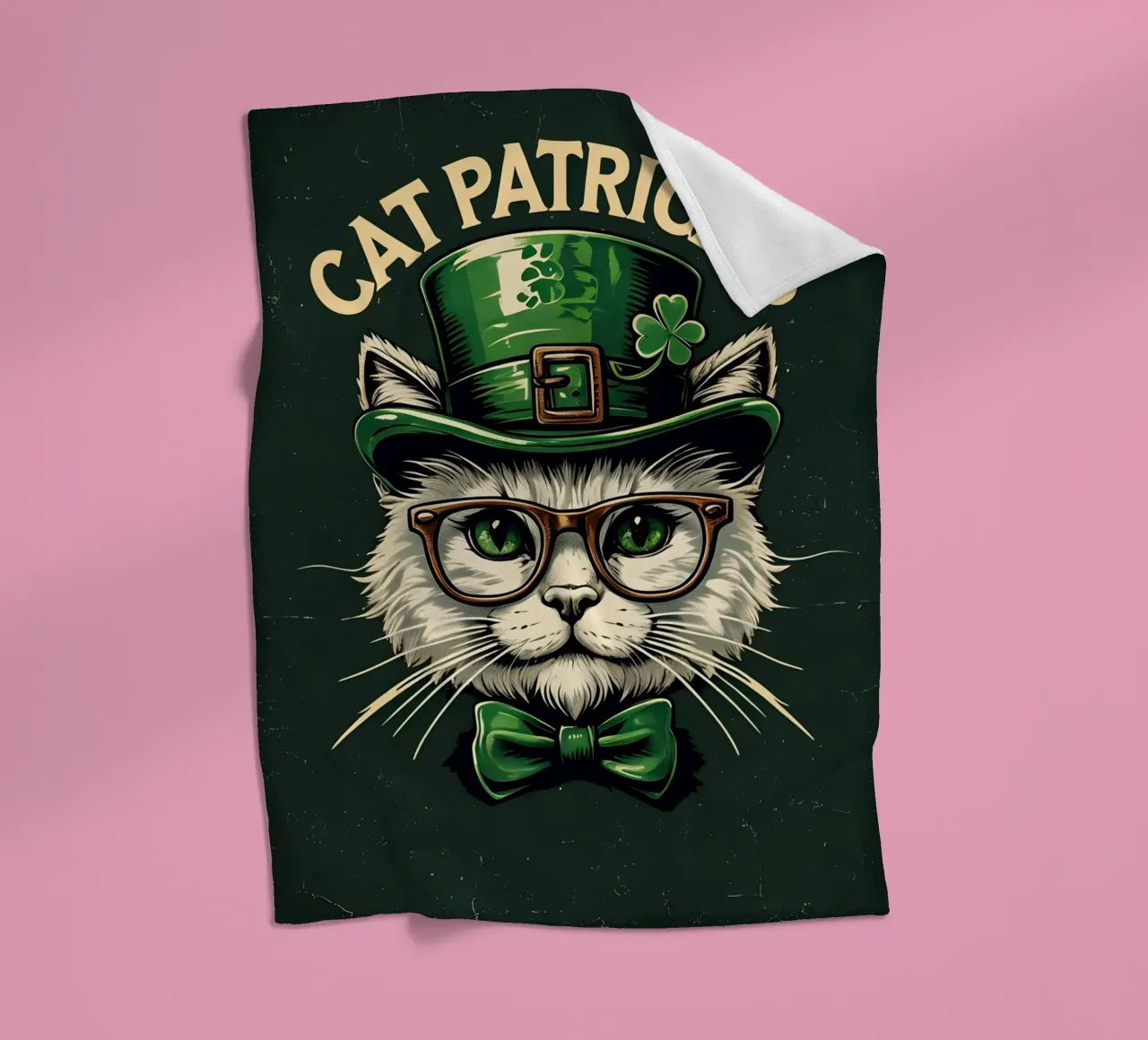 Cat Patrick's coperta in pile da RETRO VINTAGE EDITION